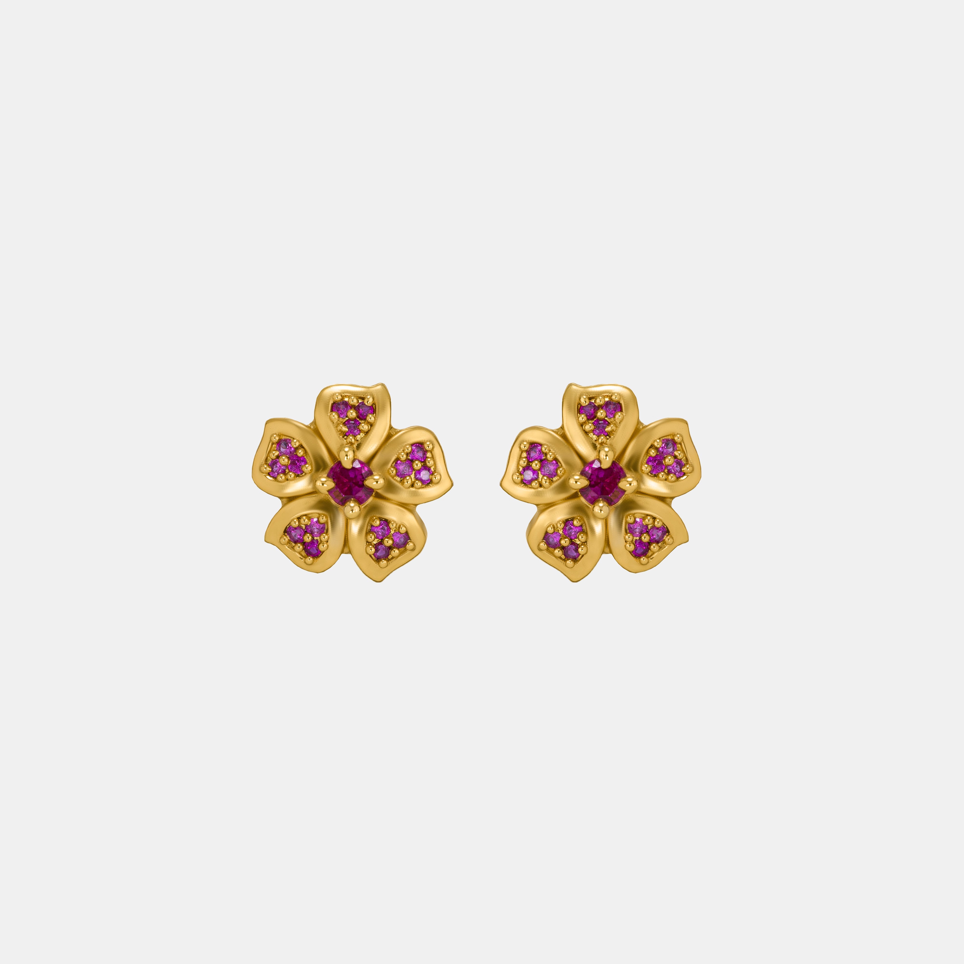 White Blossom Radiance Earrings