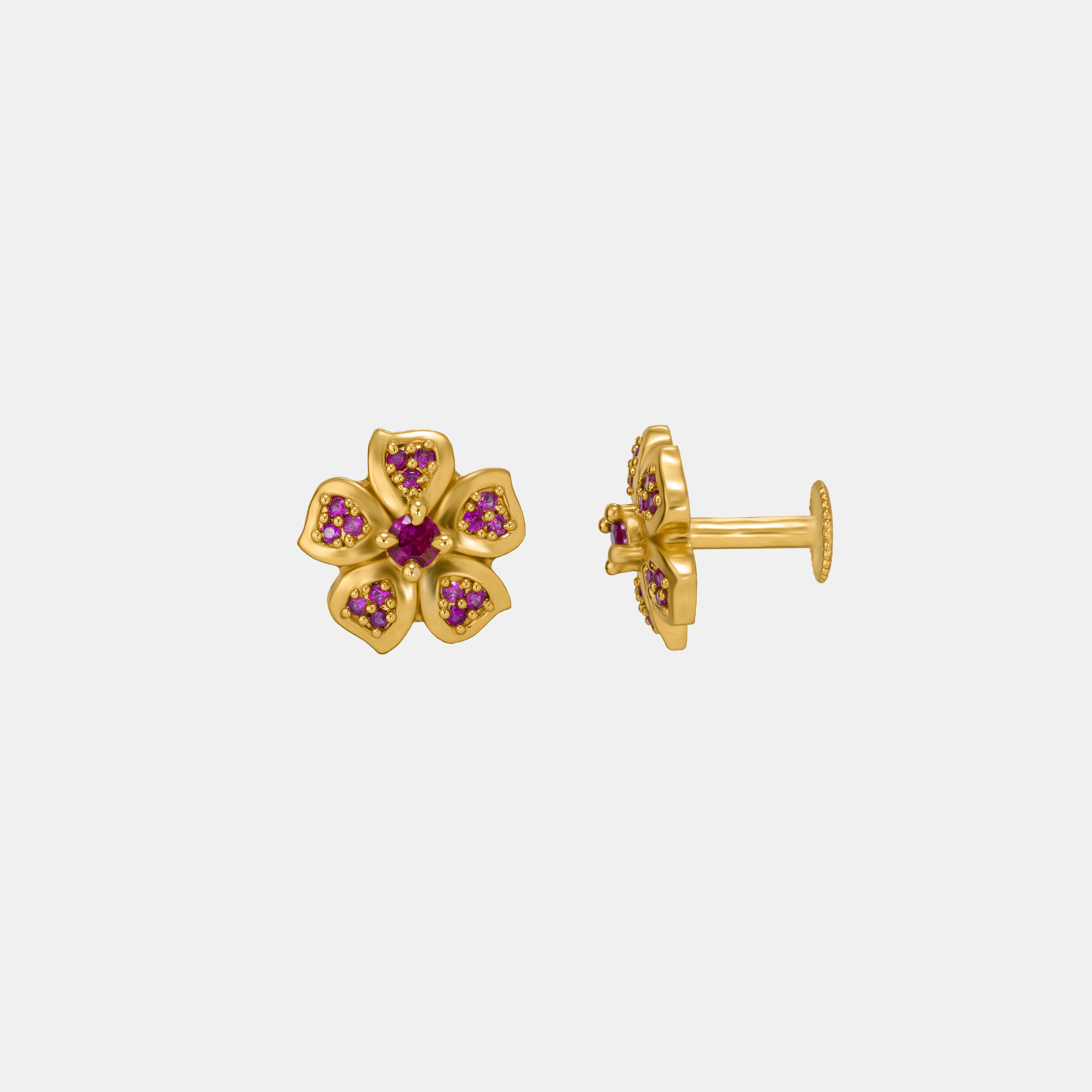 White Blossom Radiance Earrings