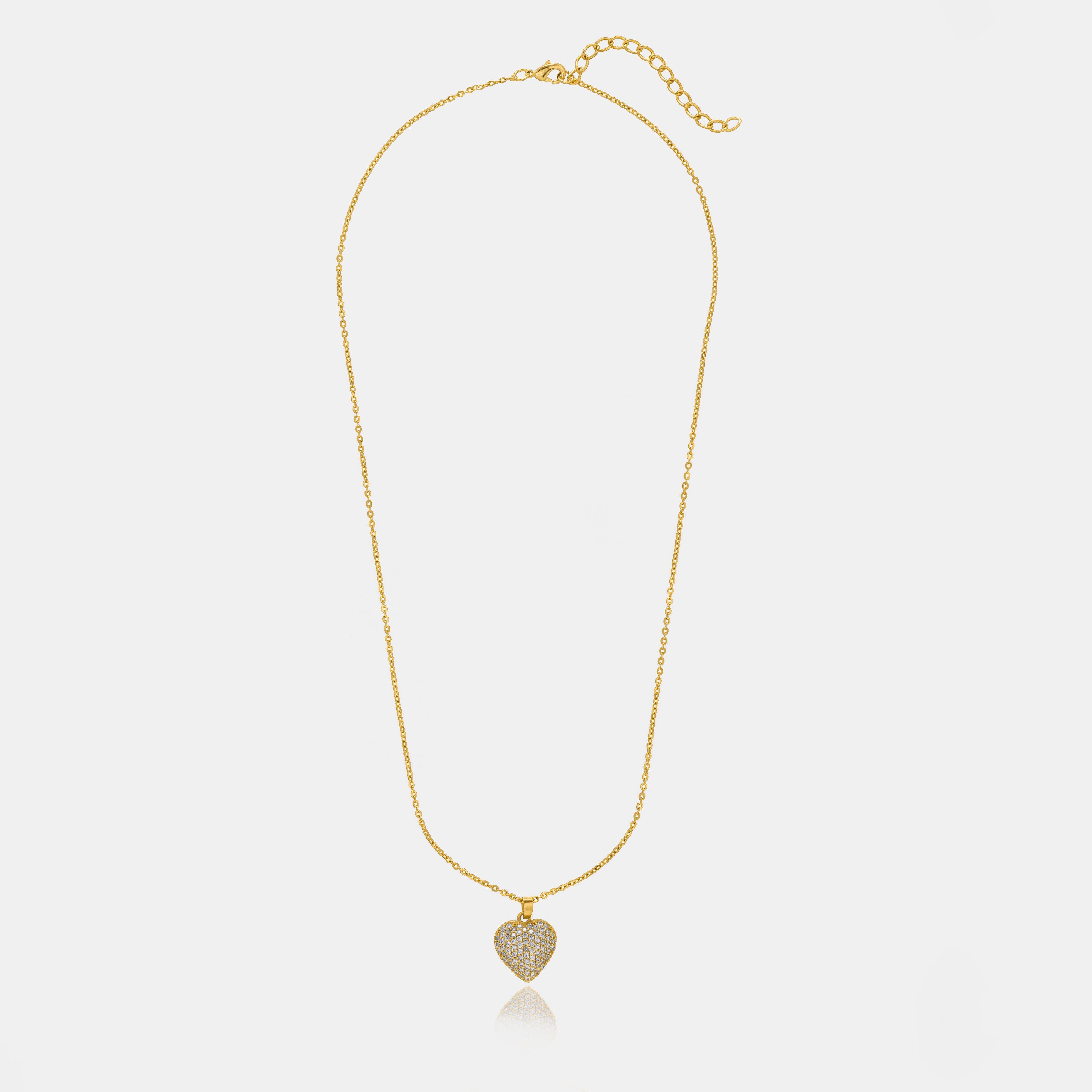 Heart Pave Pendant