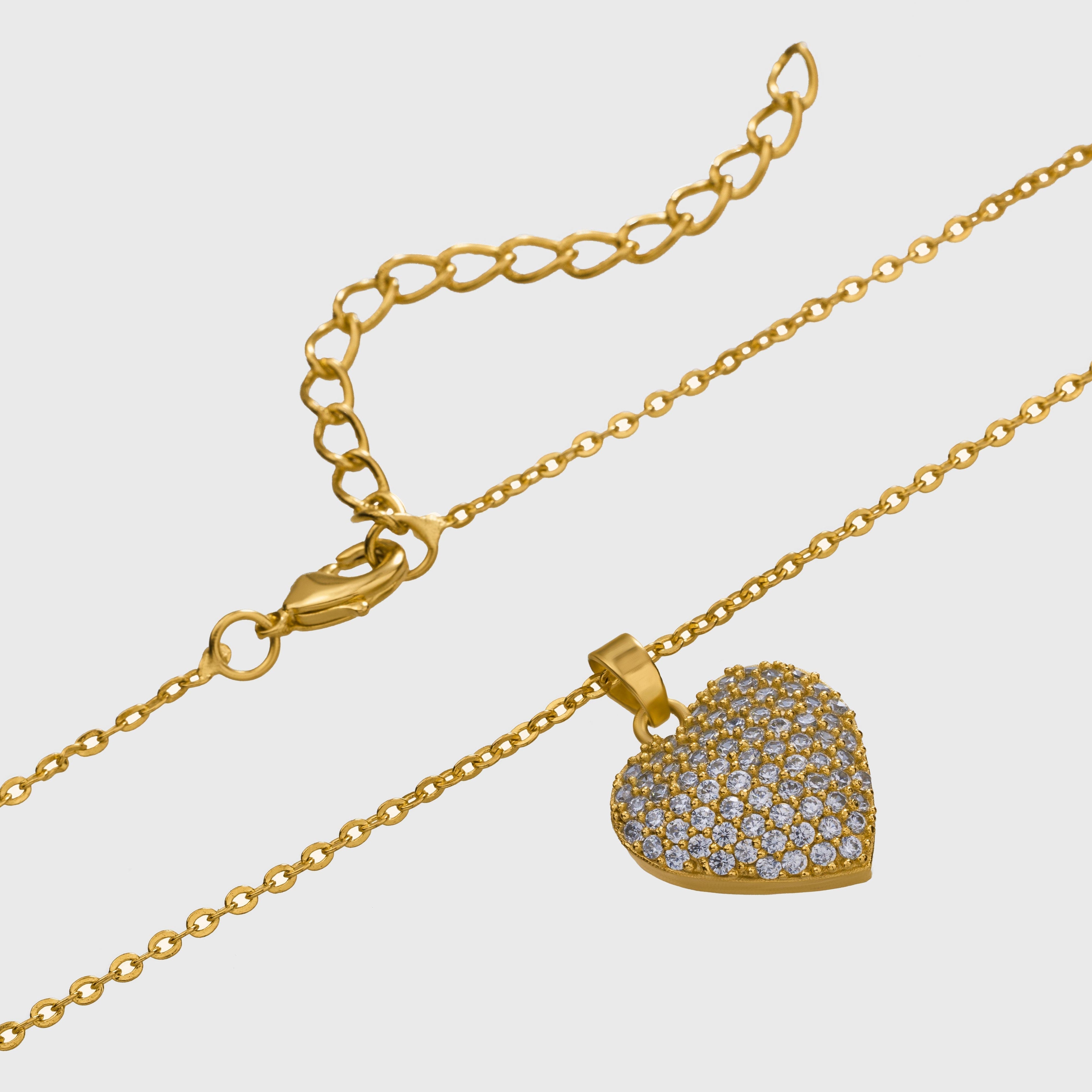 Heart Pave Pendant