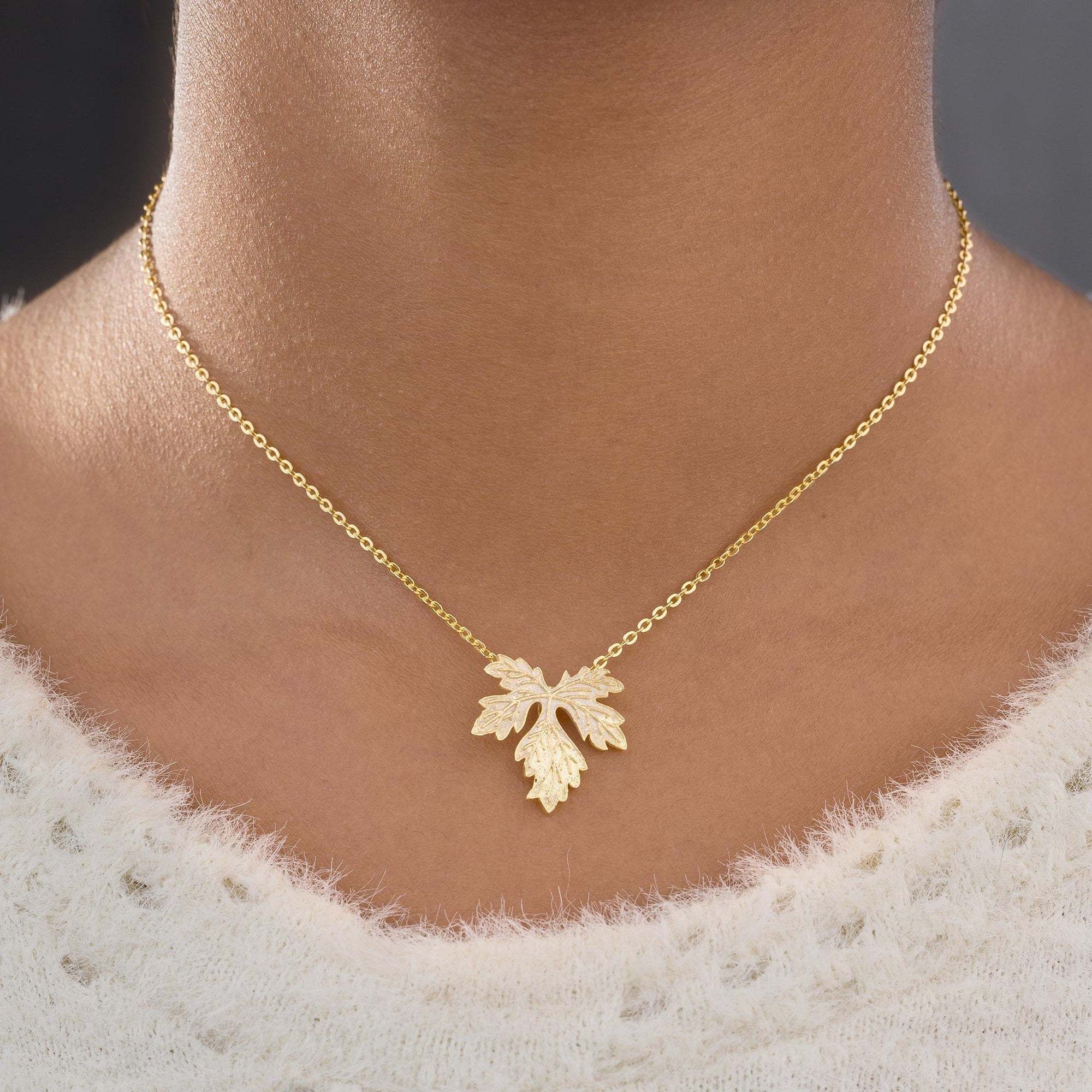 Maple Leaf Pendant