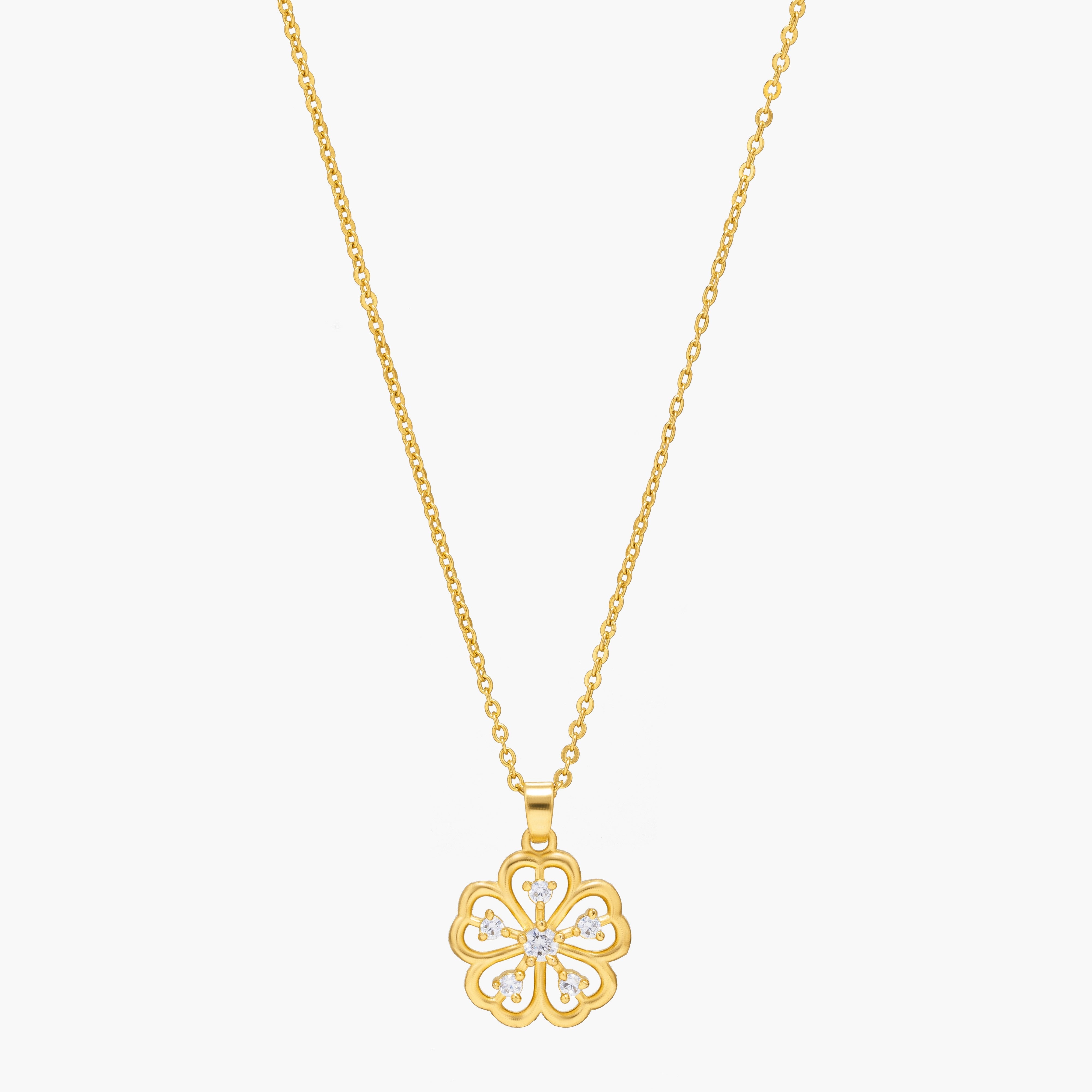 Floral Charm Necklace