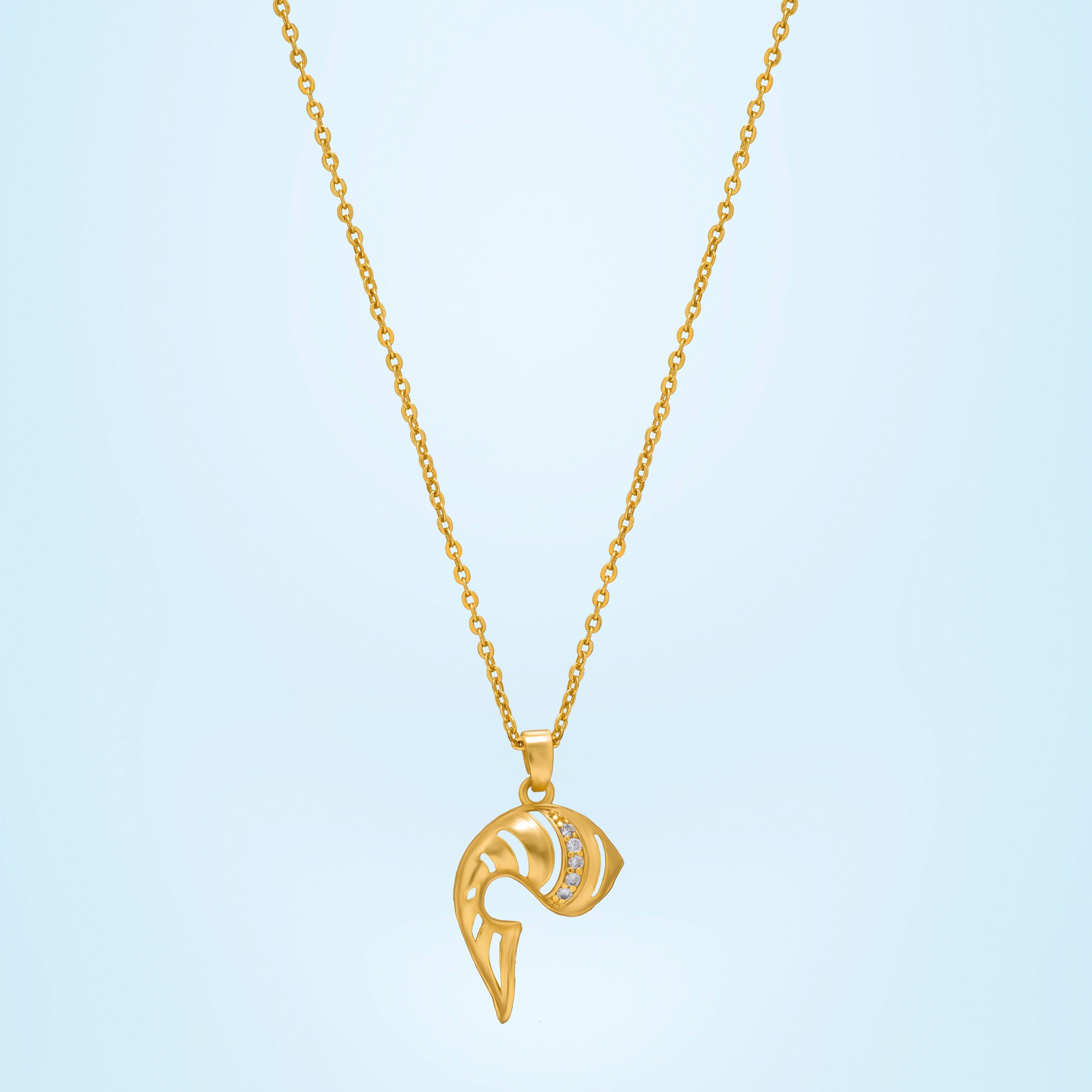 Golden Tide Pendant