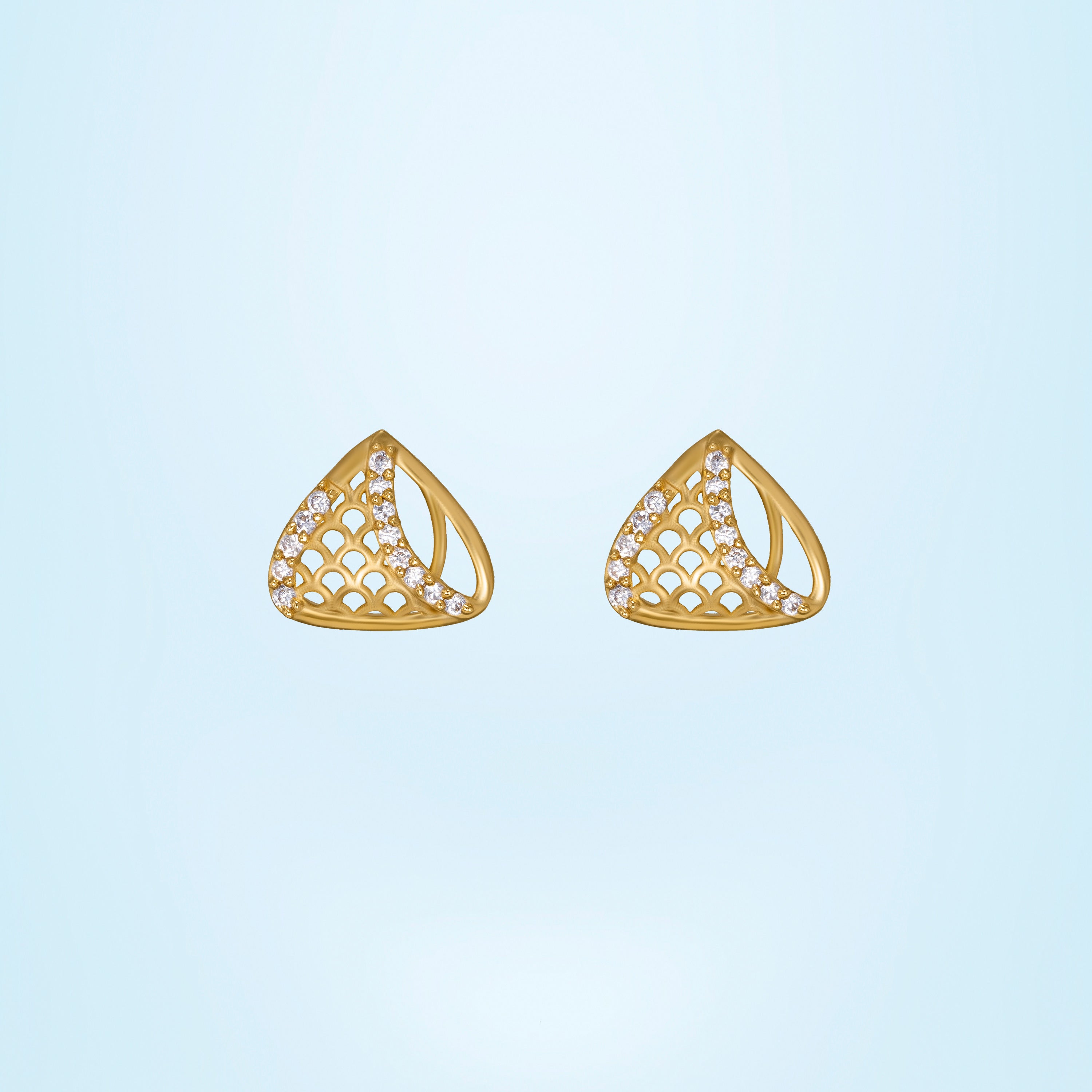 Blossom Scallop Studs