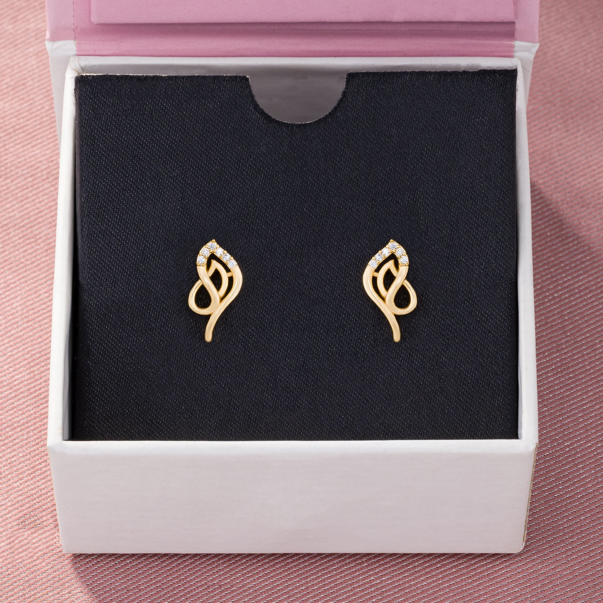Flow Leaf Studs