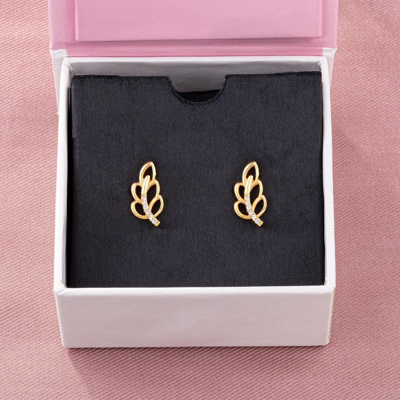 Leaf Whisper Earrings