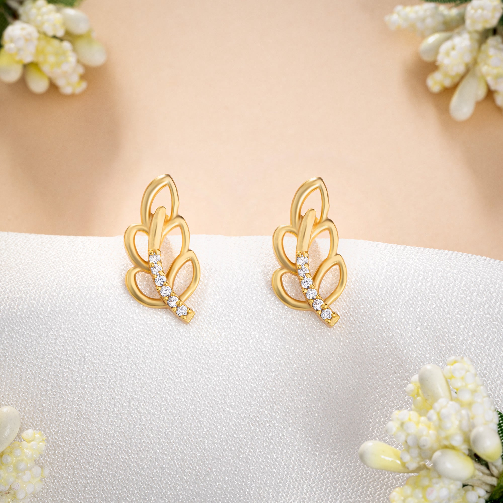 Leaf Whisper Earrings