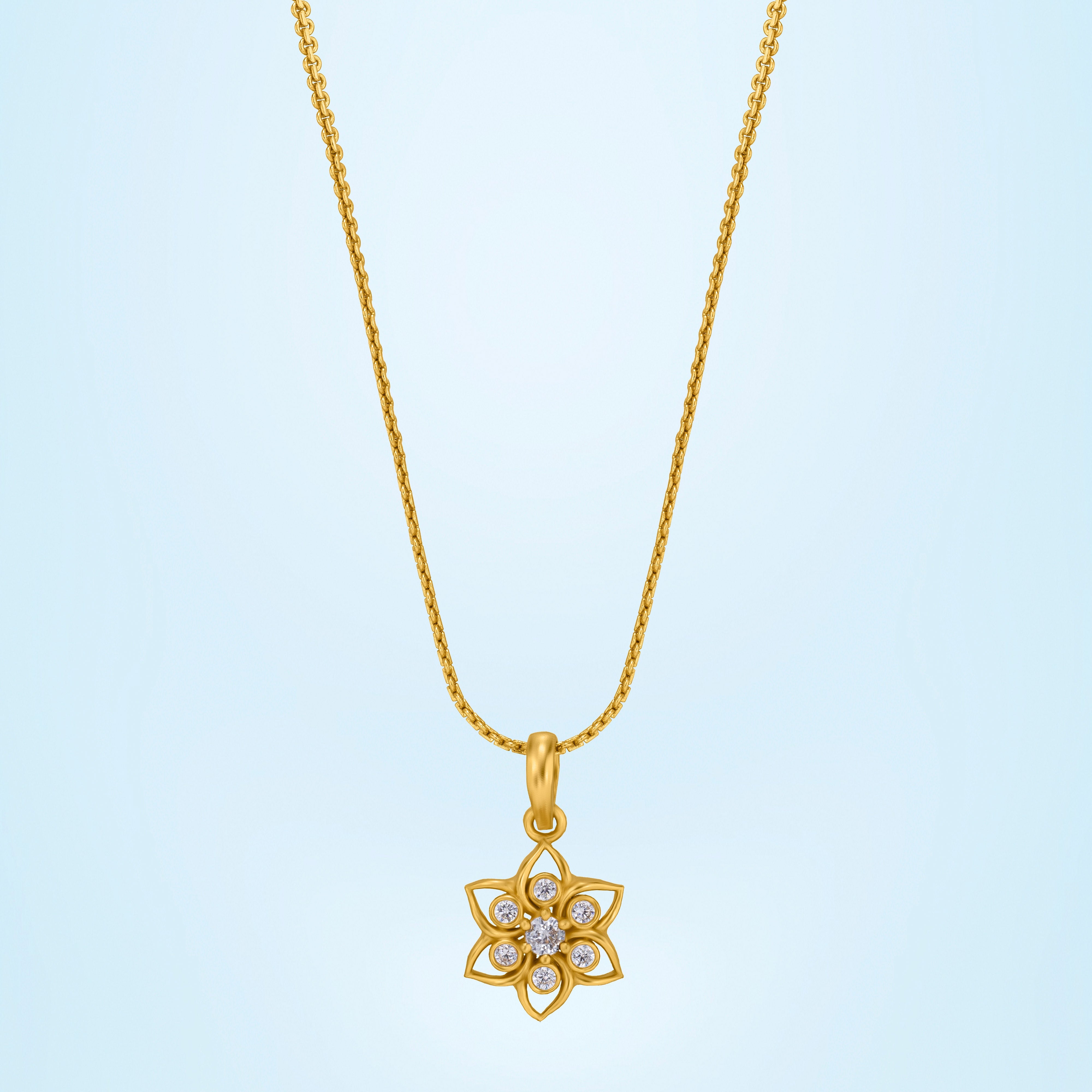 White Blossom Radiance Pendant