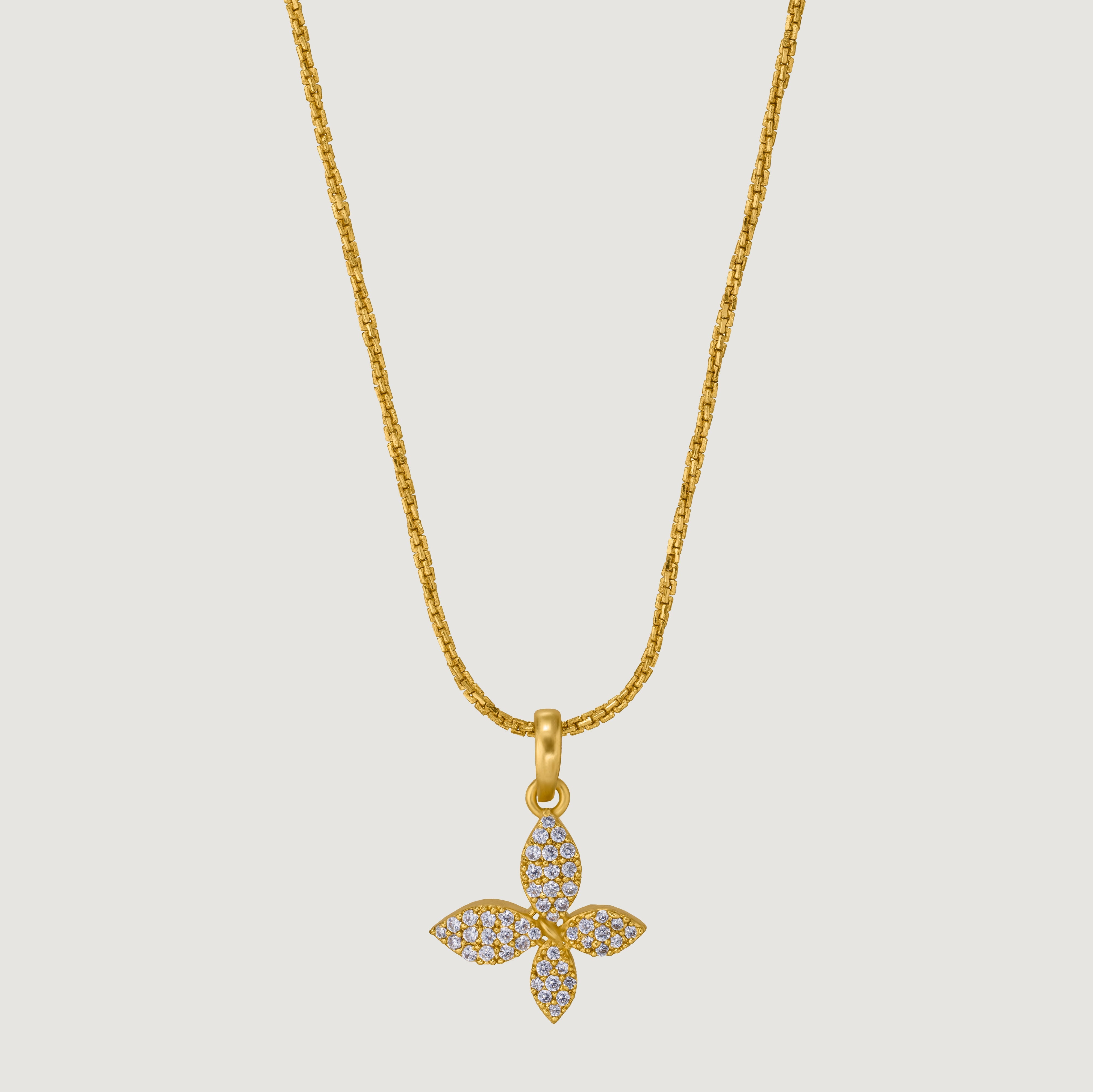 Golden Blossom Pendant