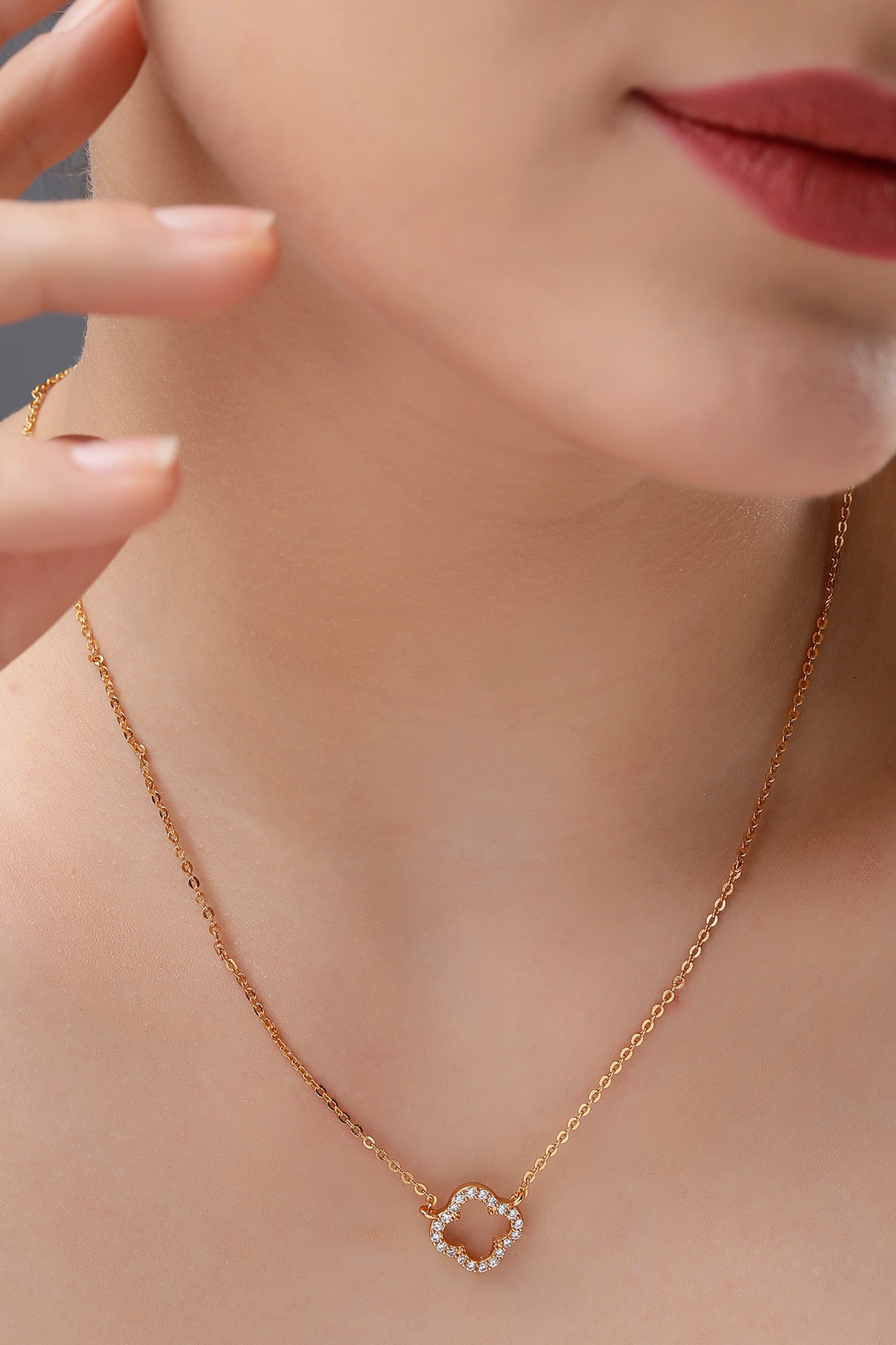 Celestial Clover Pendant