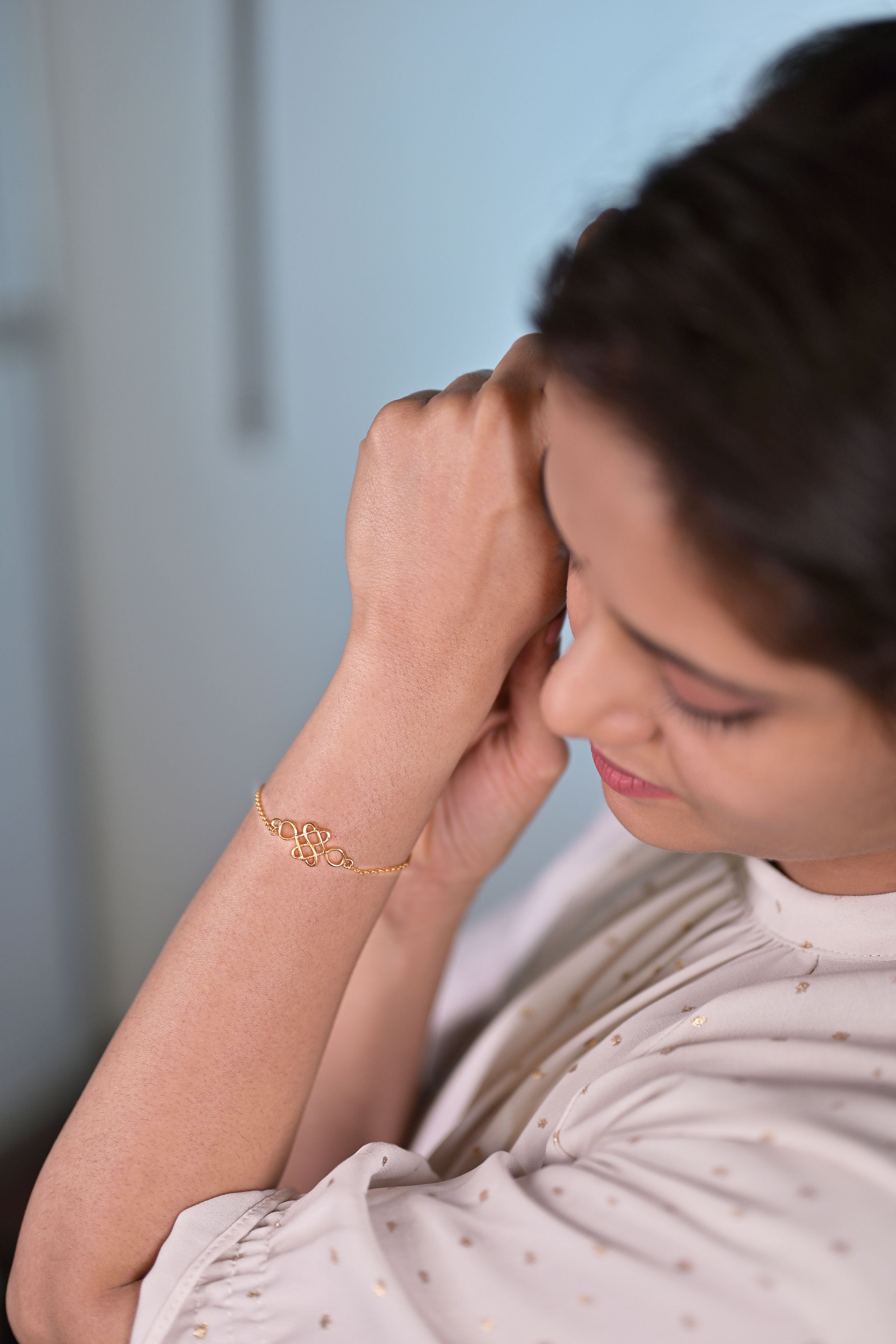 Infinite Grace Knot Bracelet