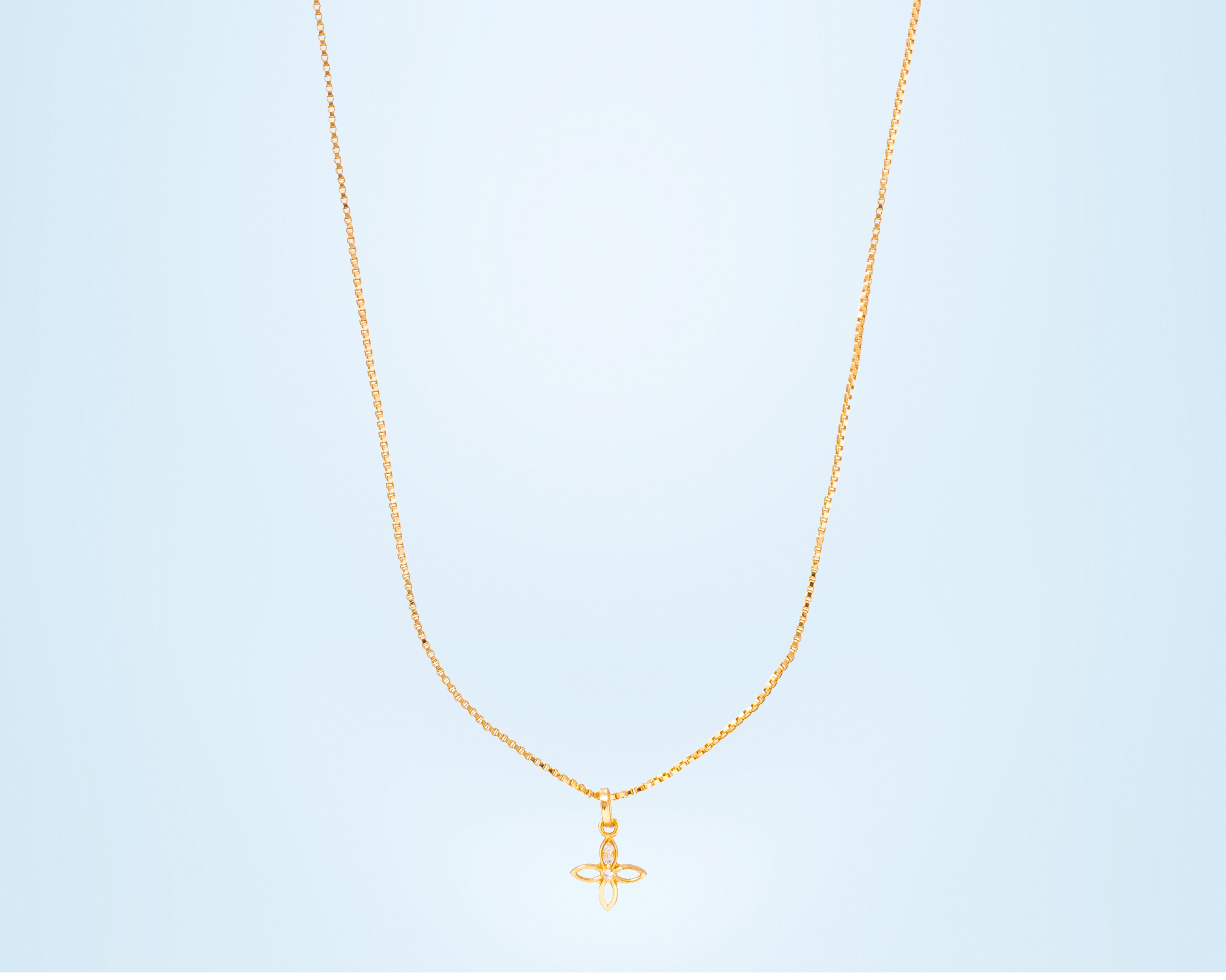 Petal Charm Necklace