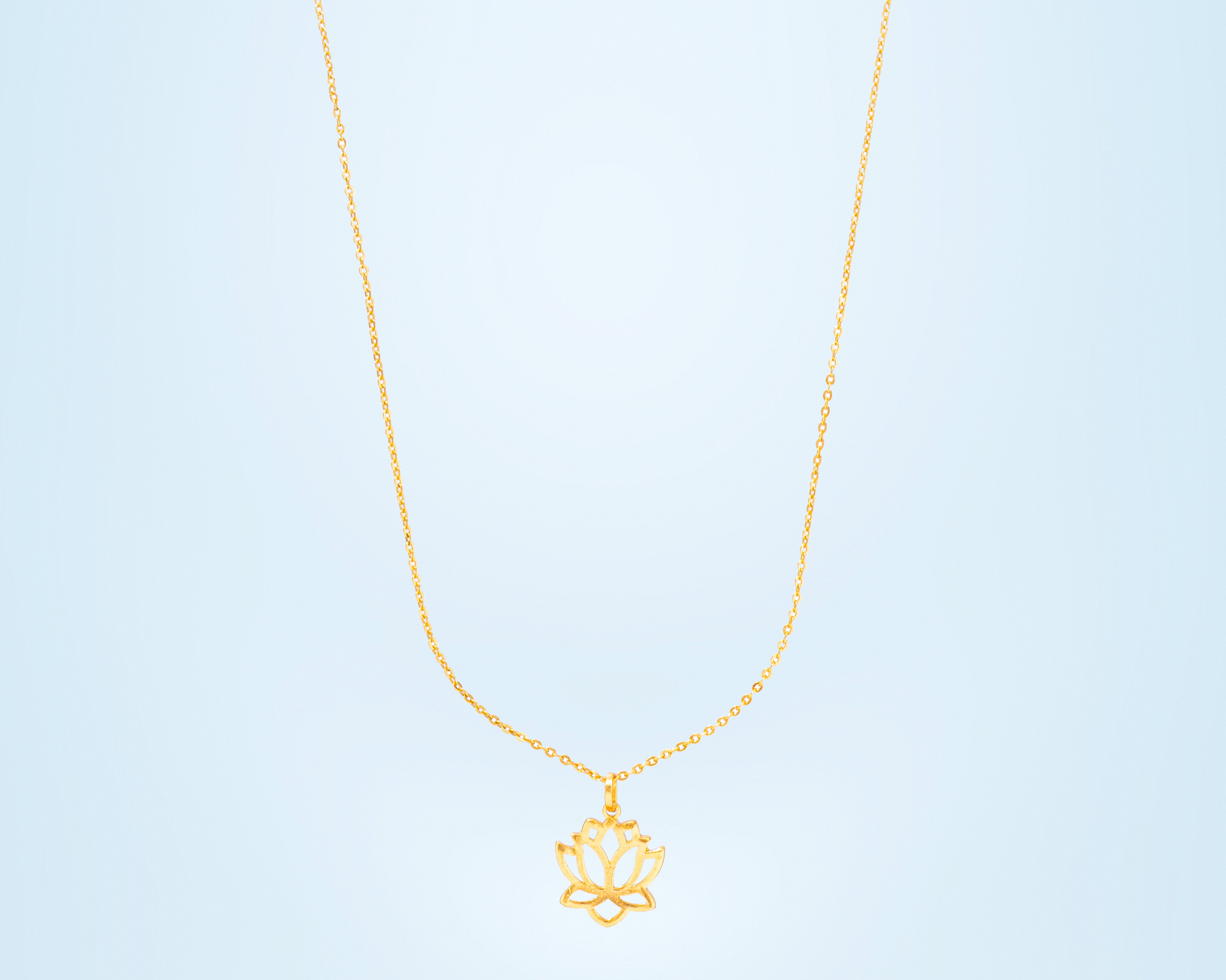 Radiant Lotus Pendant