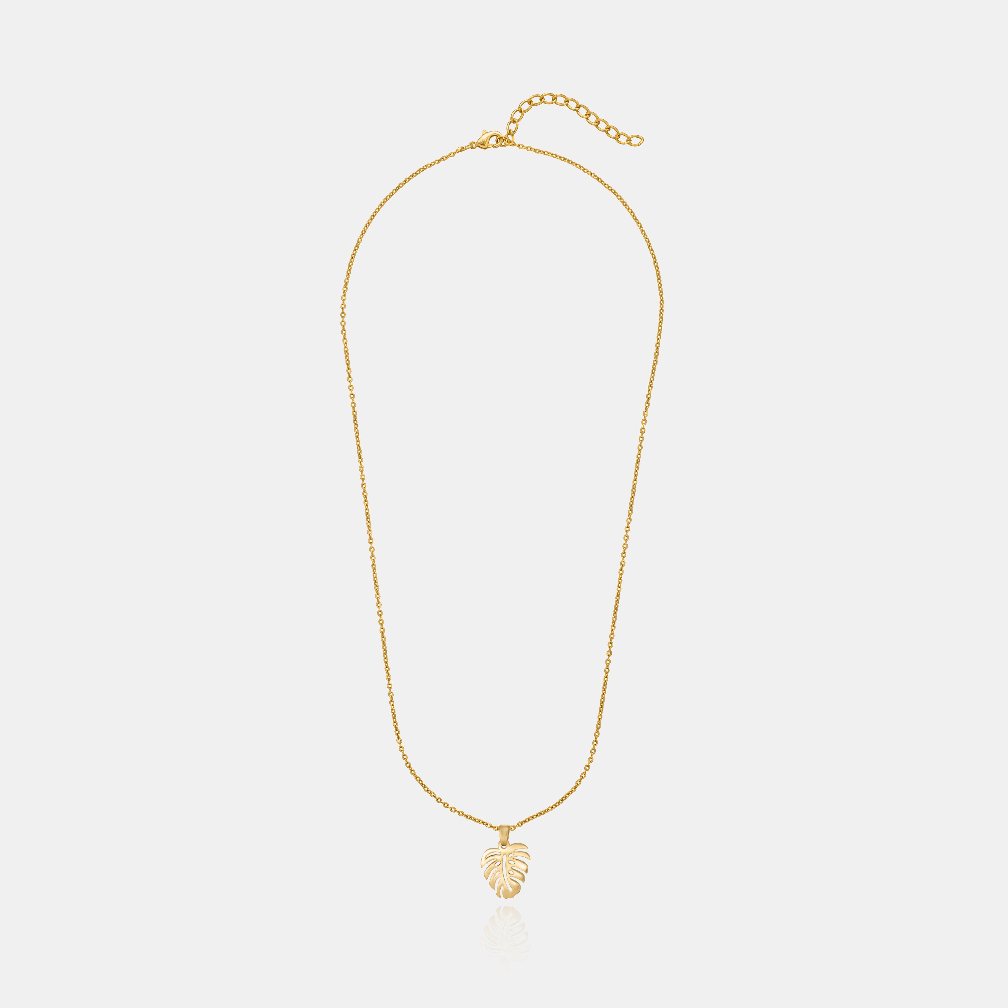 Monstera Leaf Pendant