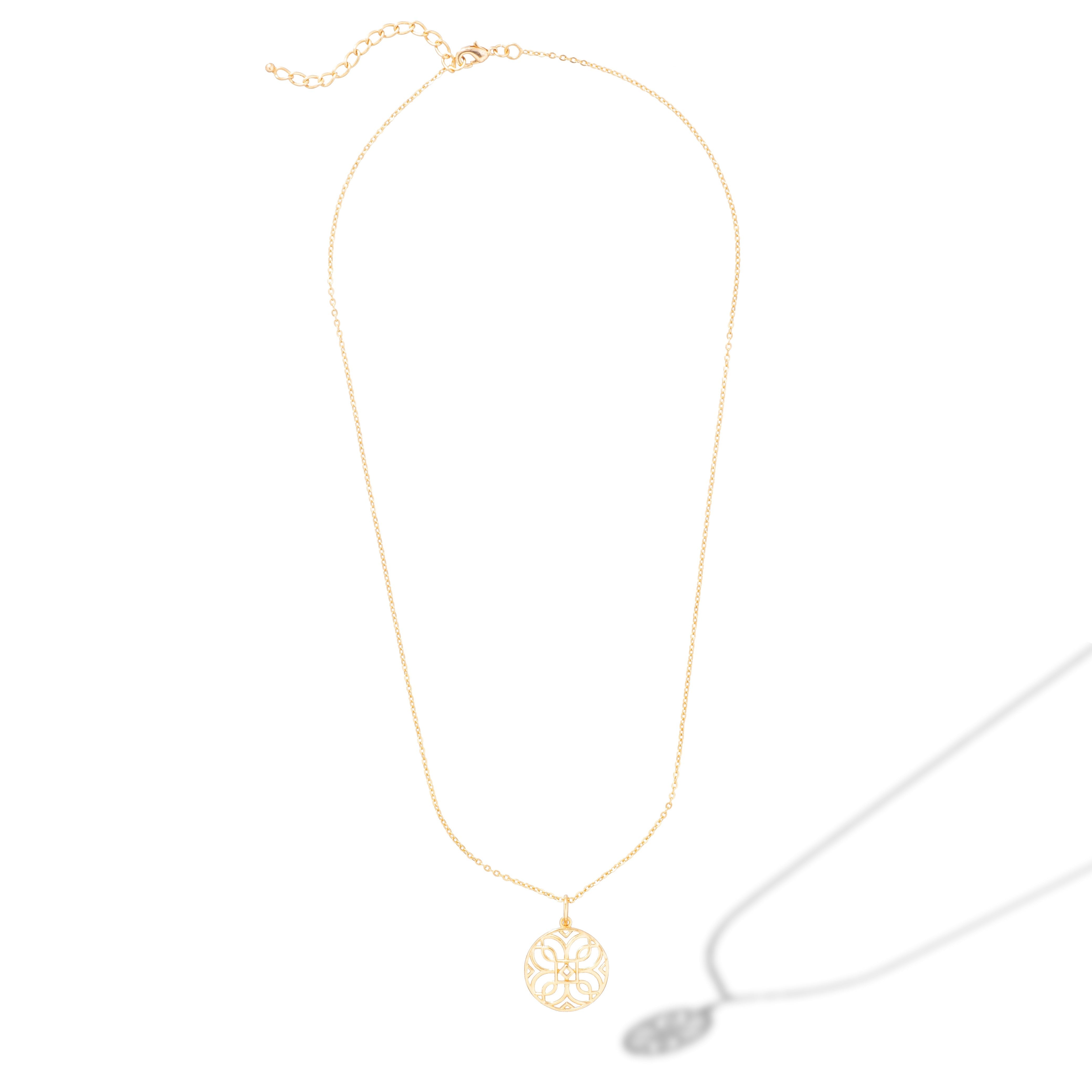 Mandala Pendant Necklace