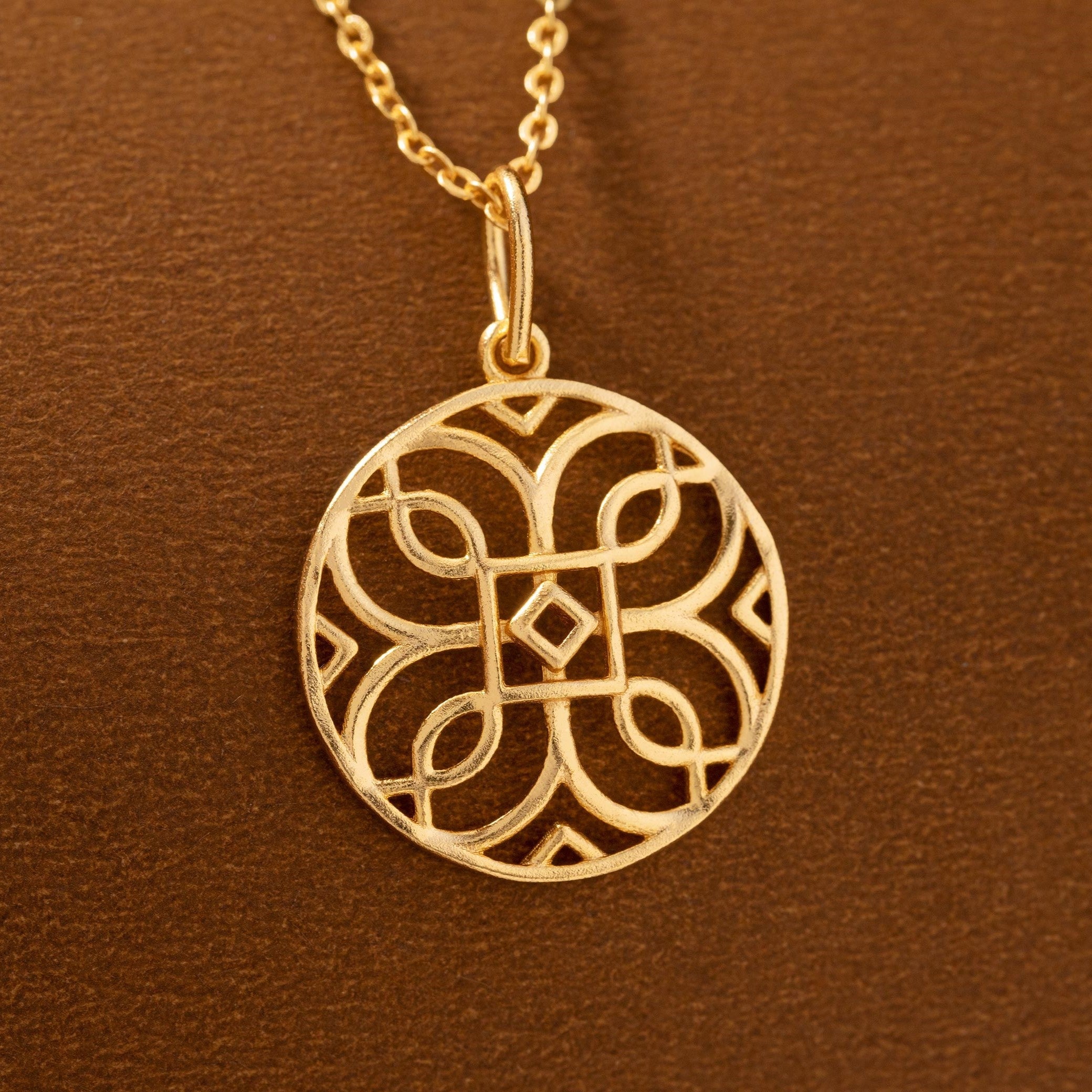 Mandala Pendant Necklace
