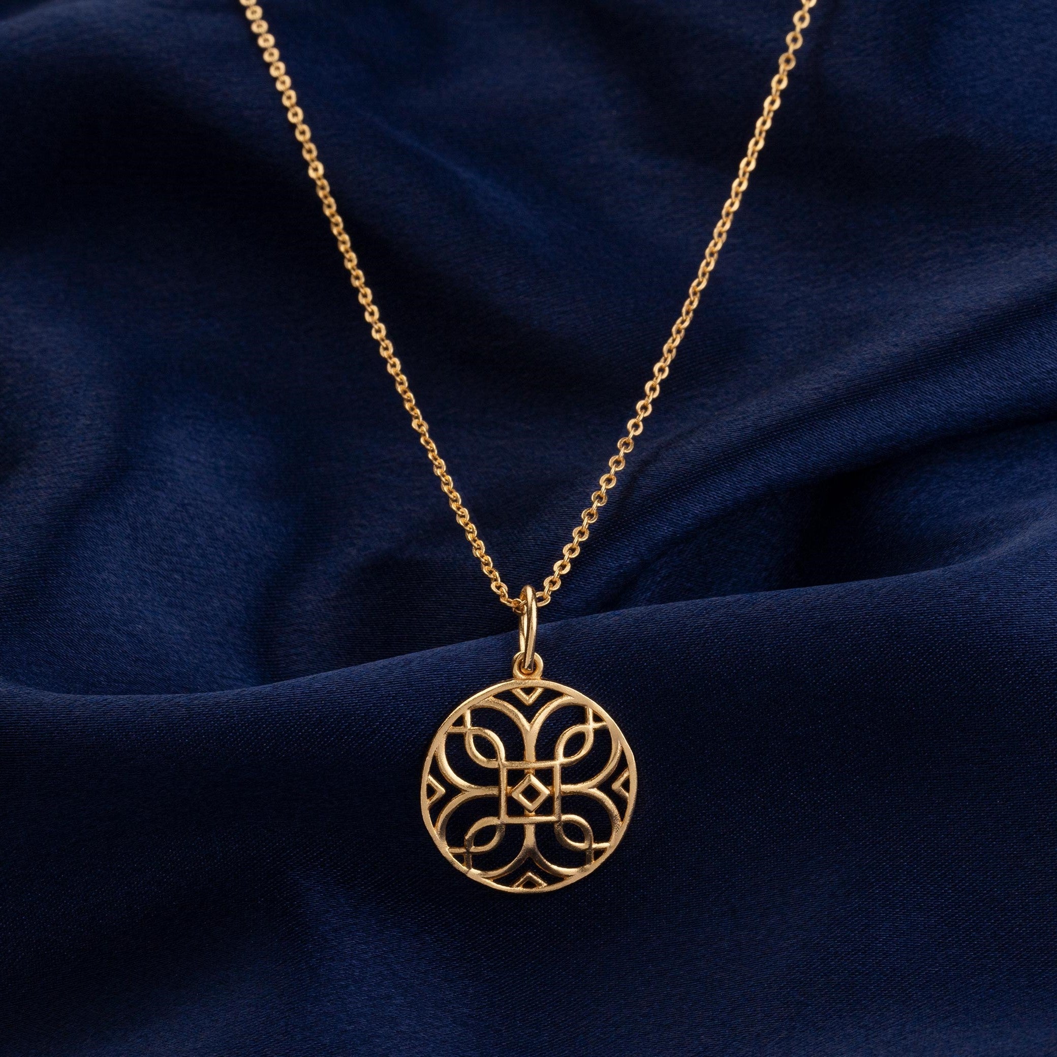 Mandala Pendant Necklace