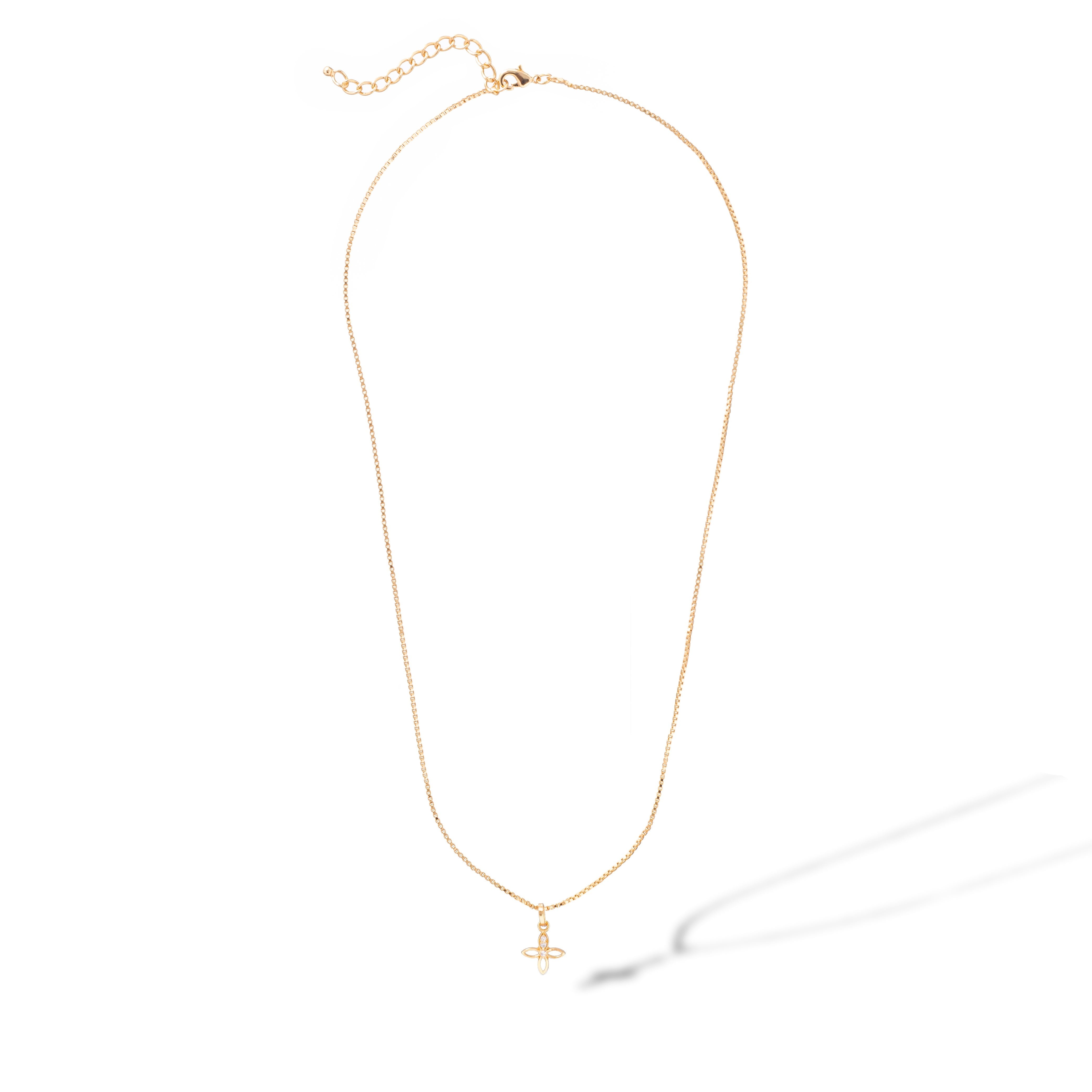 Petal Charm Necklace