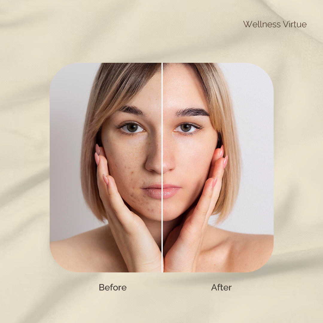 Virtue's Glutathione Tablets with ALA & Collagen Peptides