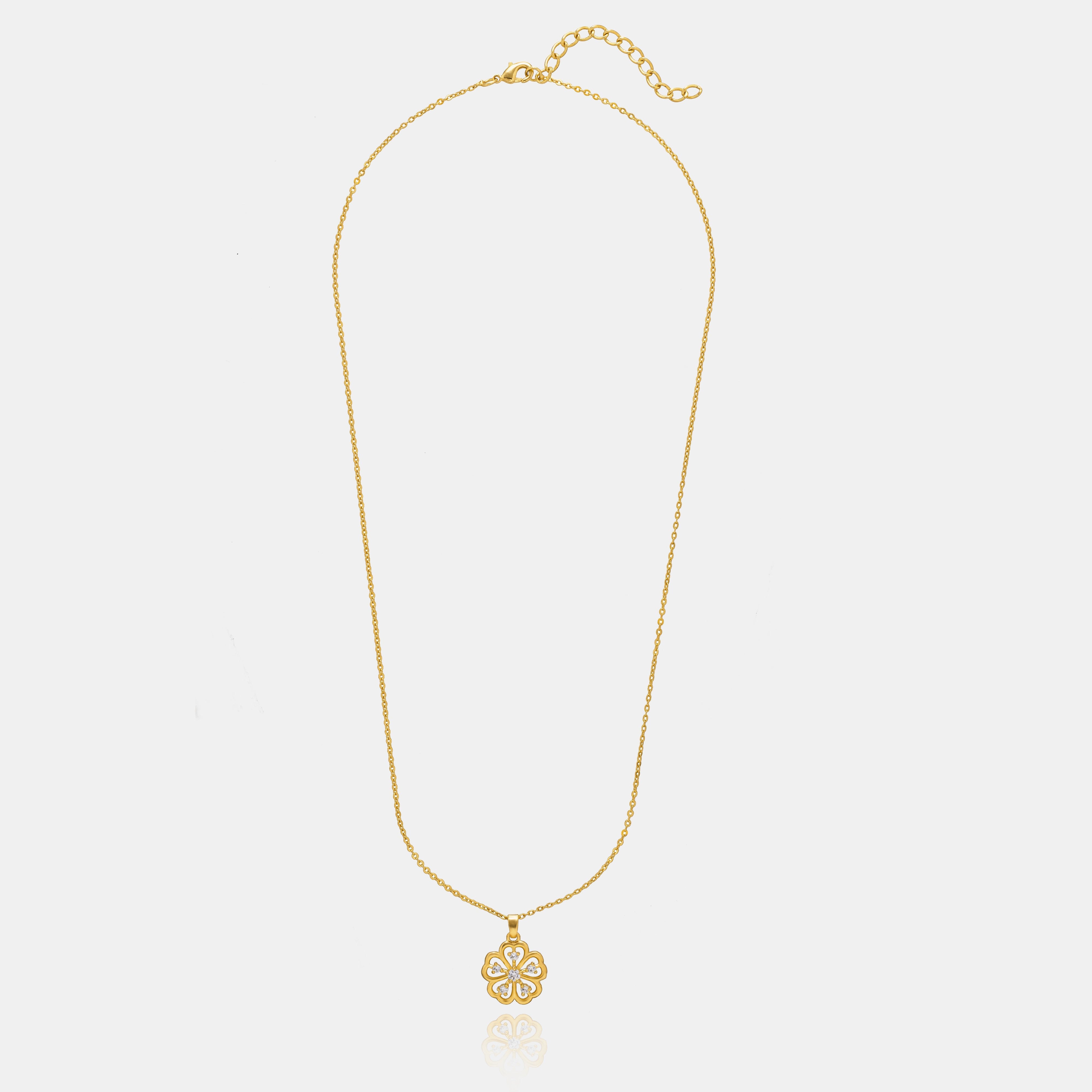 Floral Charm Necklace