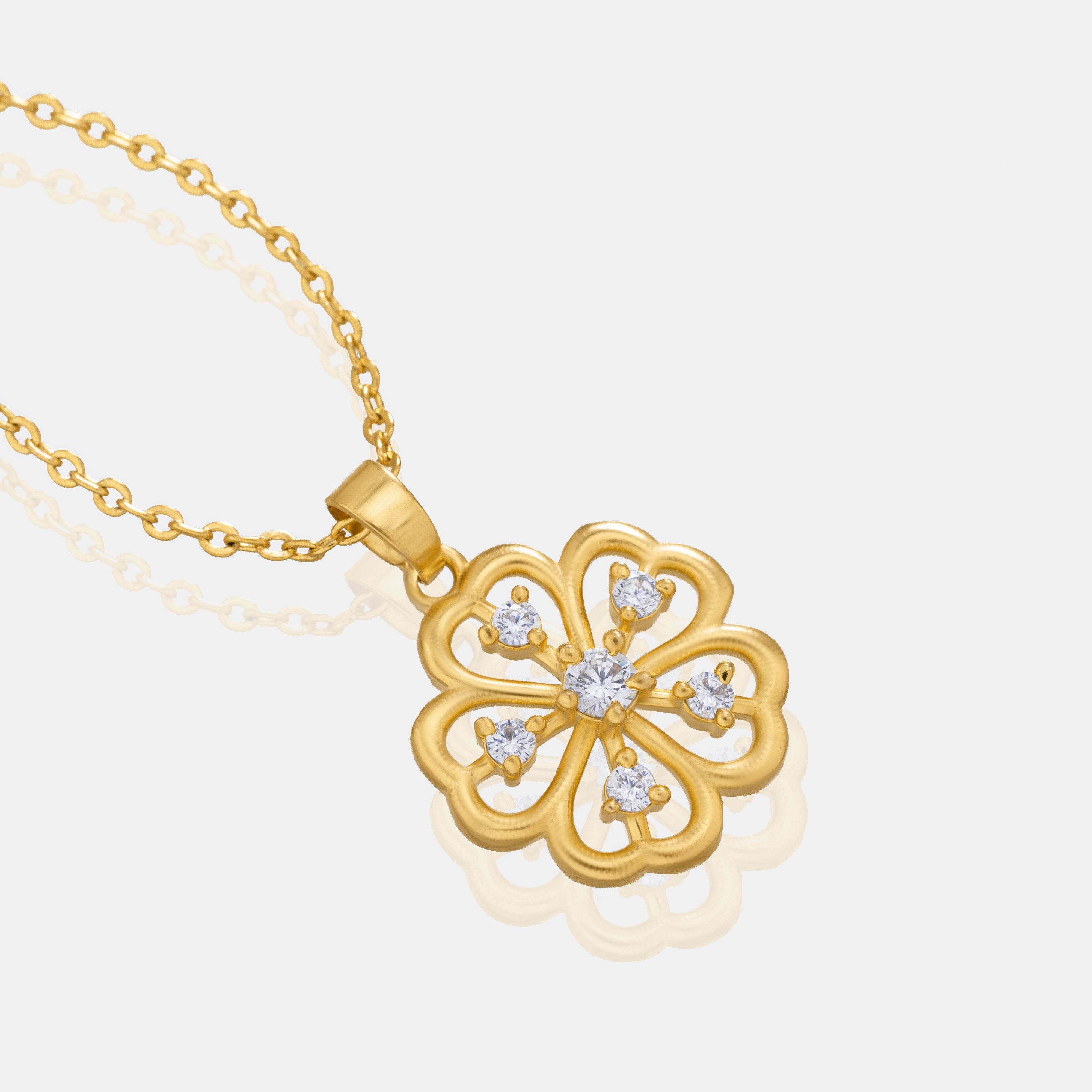 Floral Charm Necklace