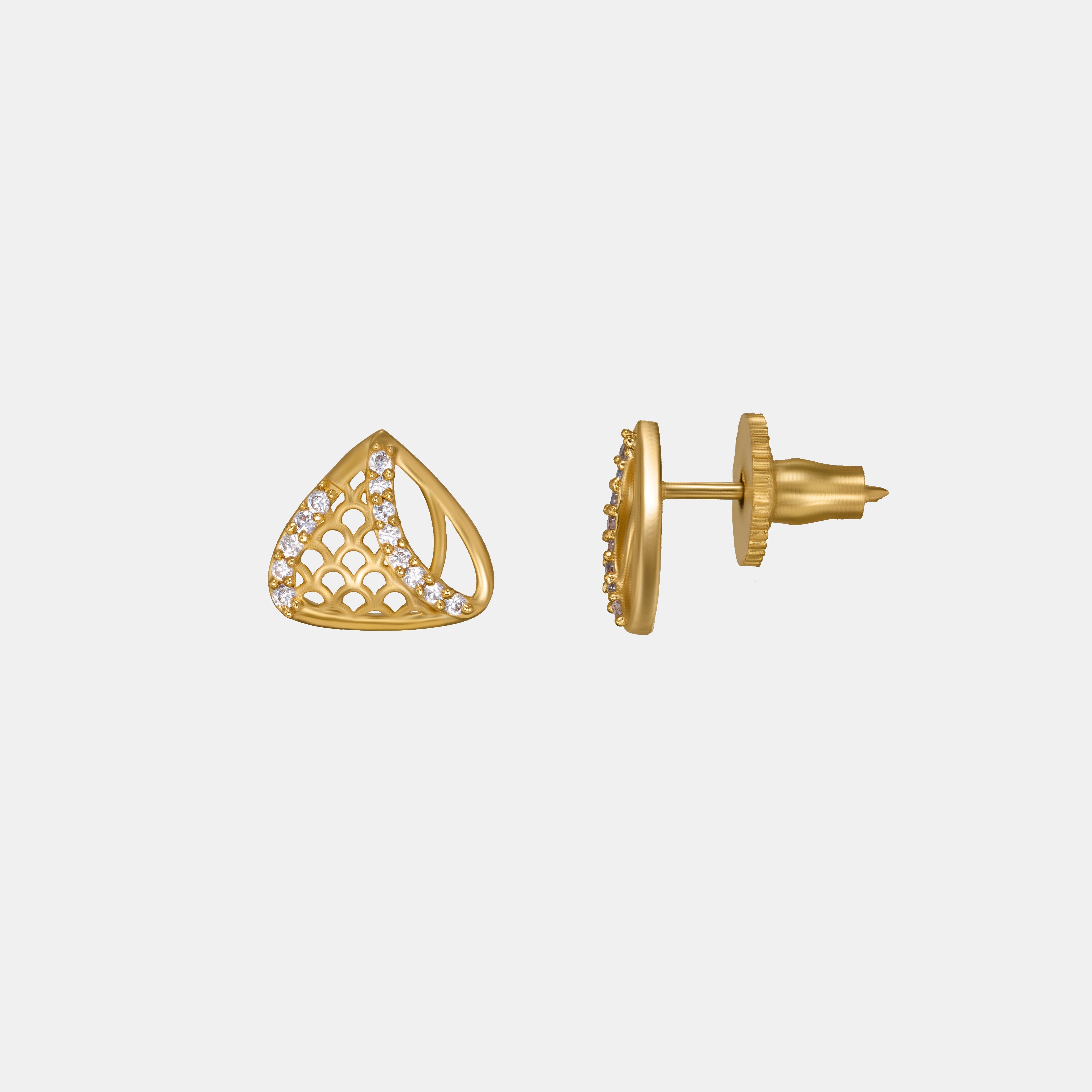 Blossom Scallop Studs