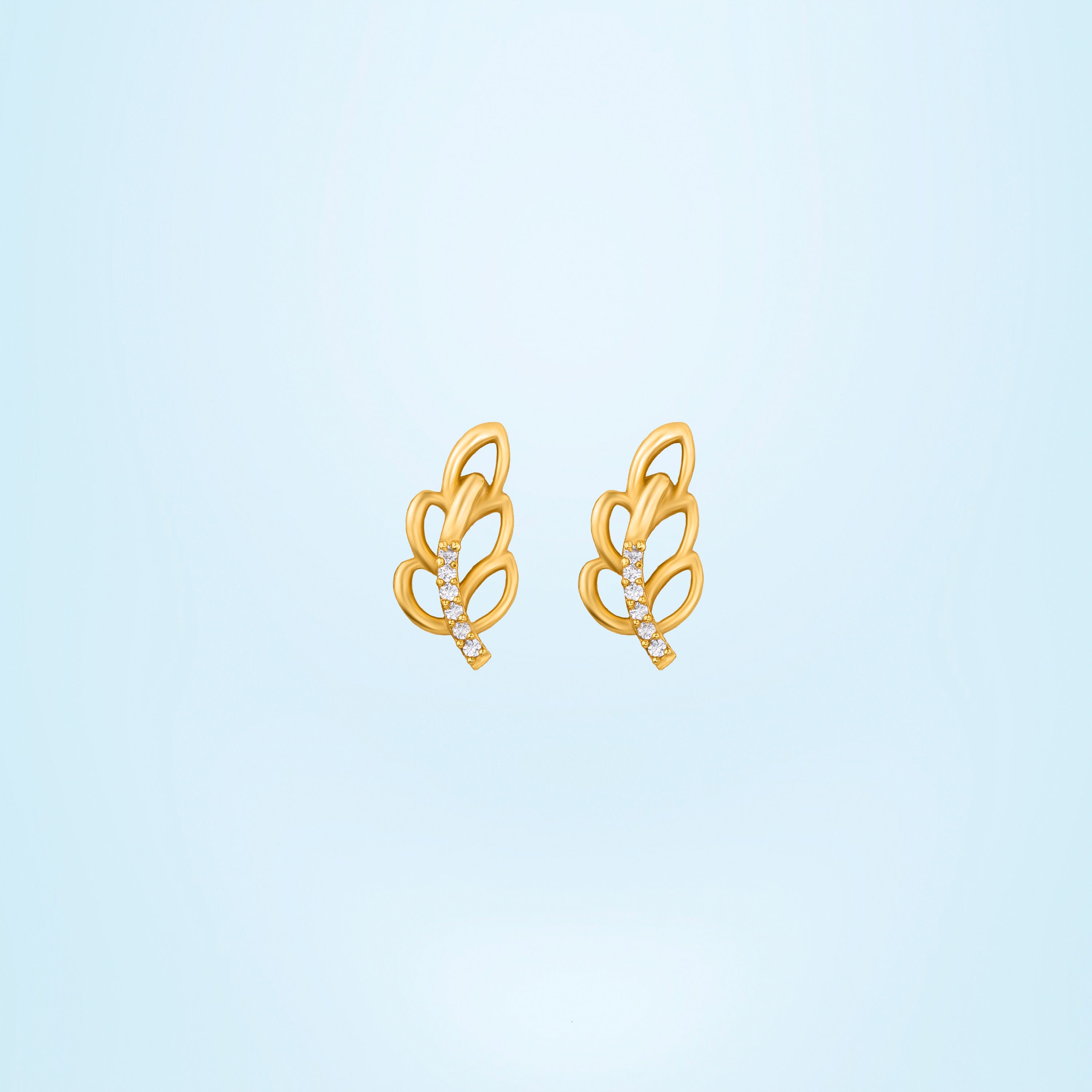 Leaf Whisper Earrings