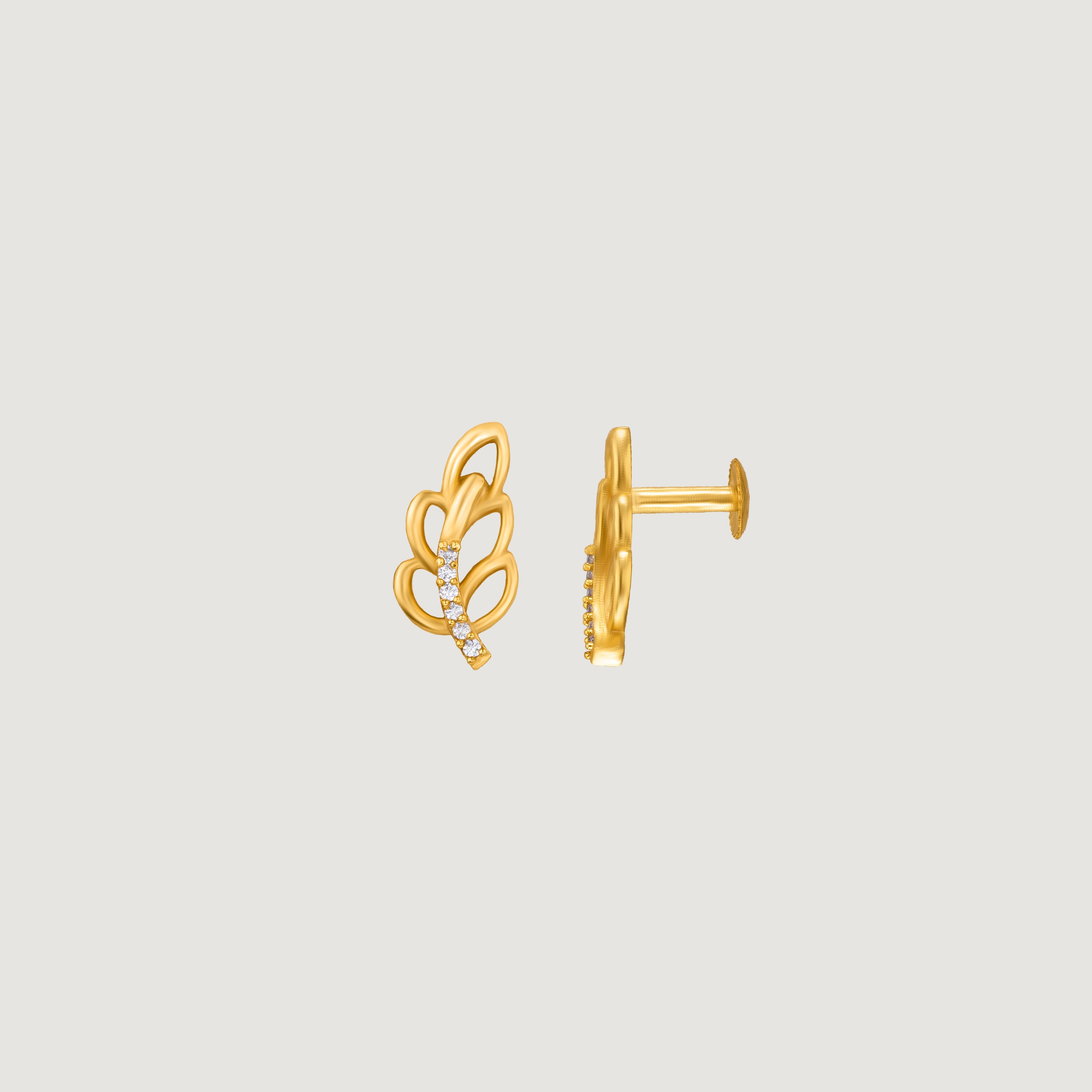 Leaf Whisper Earrings