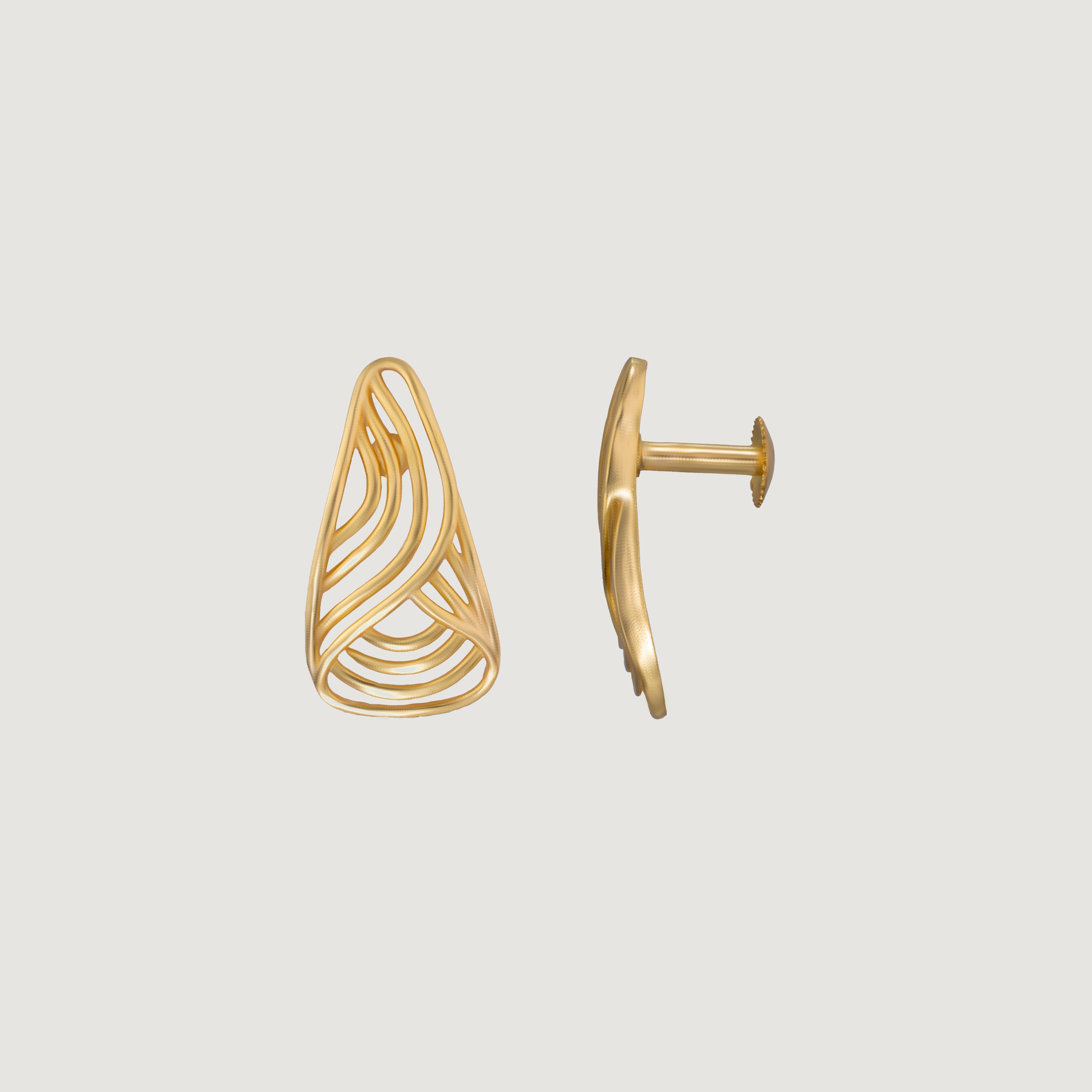 Wave Cascade Earrings