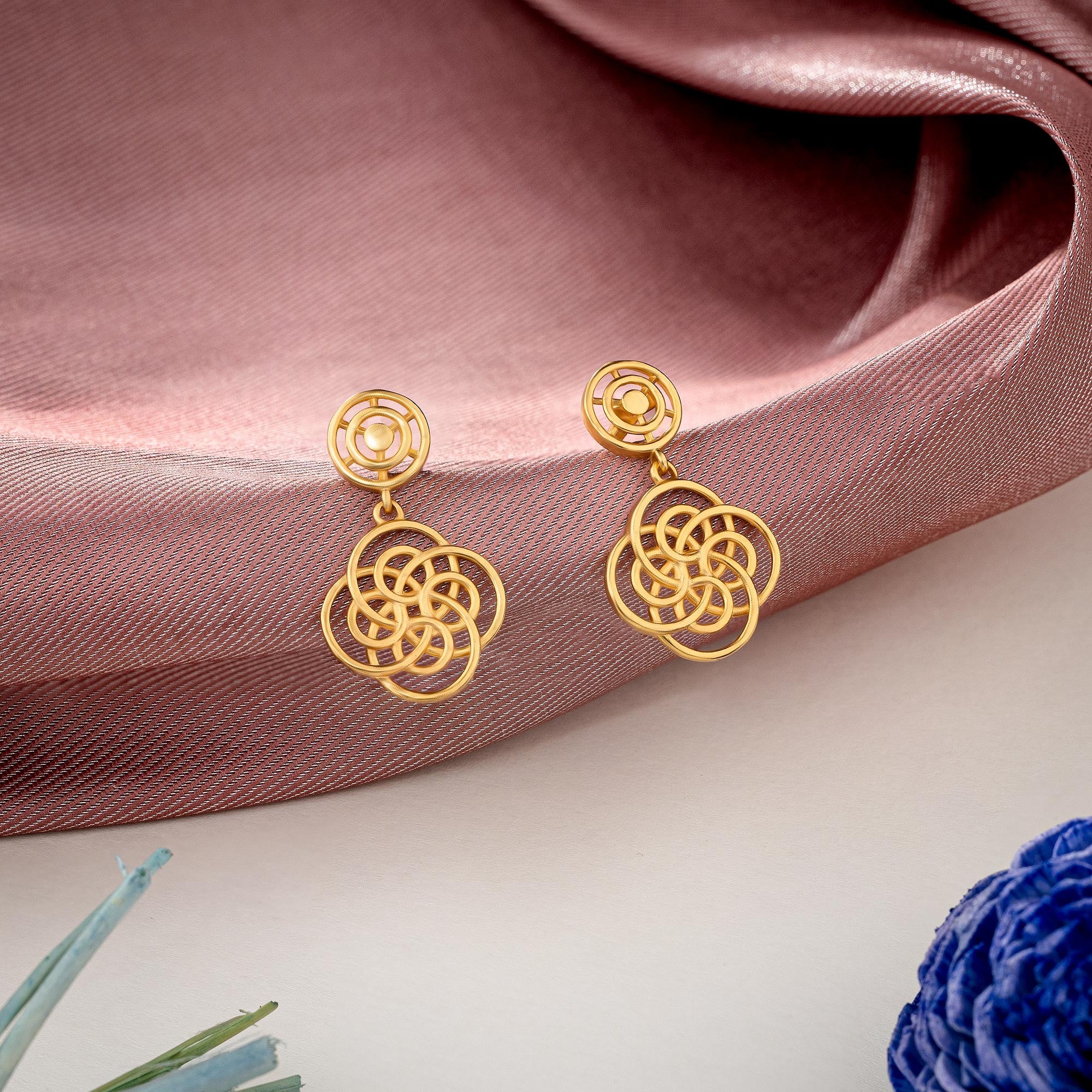 Earring_Plain_Golden_1