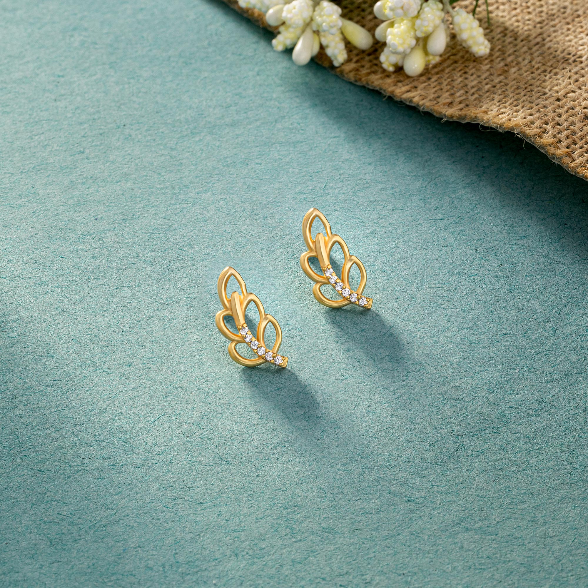 Leaf Whisper Earrings