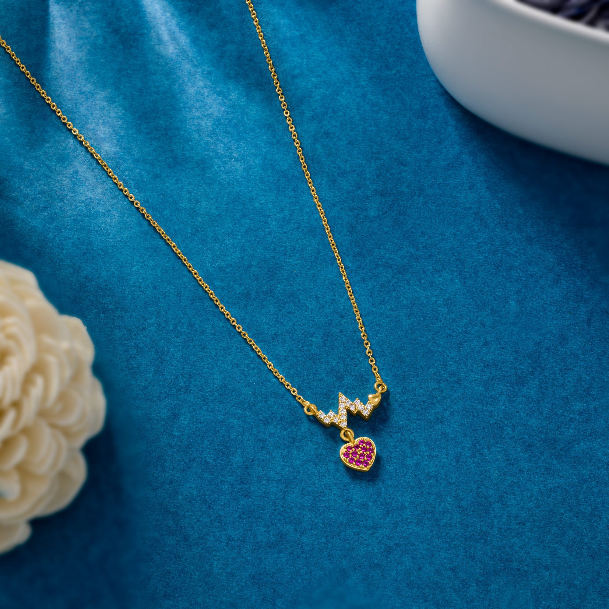 Heartbeat Love Pendant