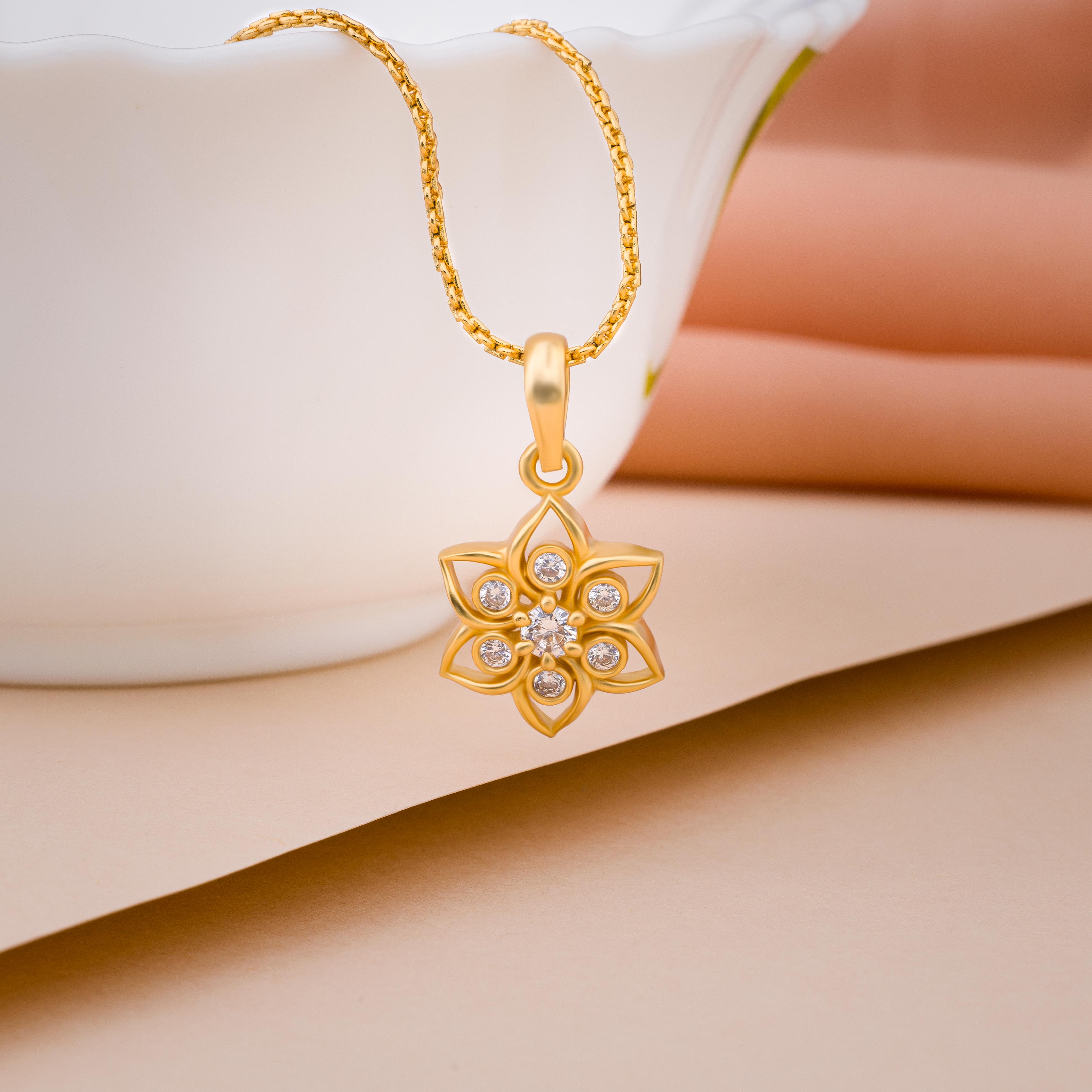White Blossom Radiance Pendant