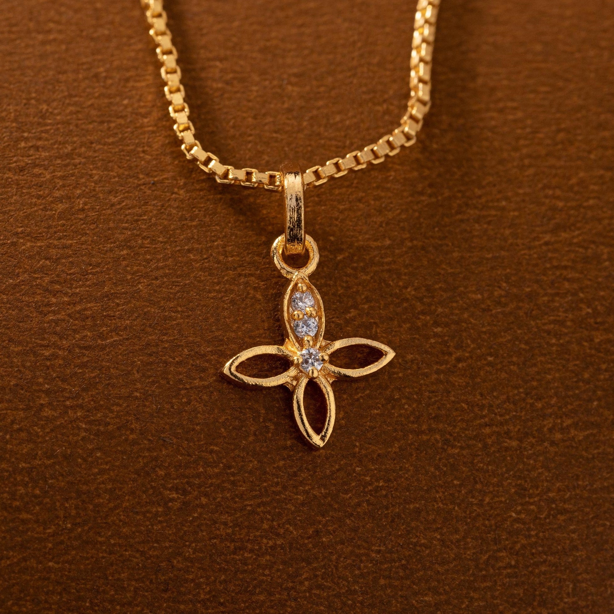 Petal Charm Necklace