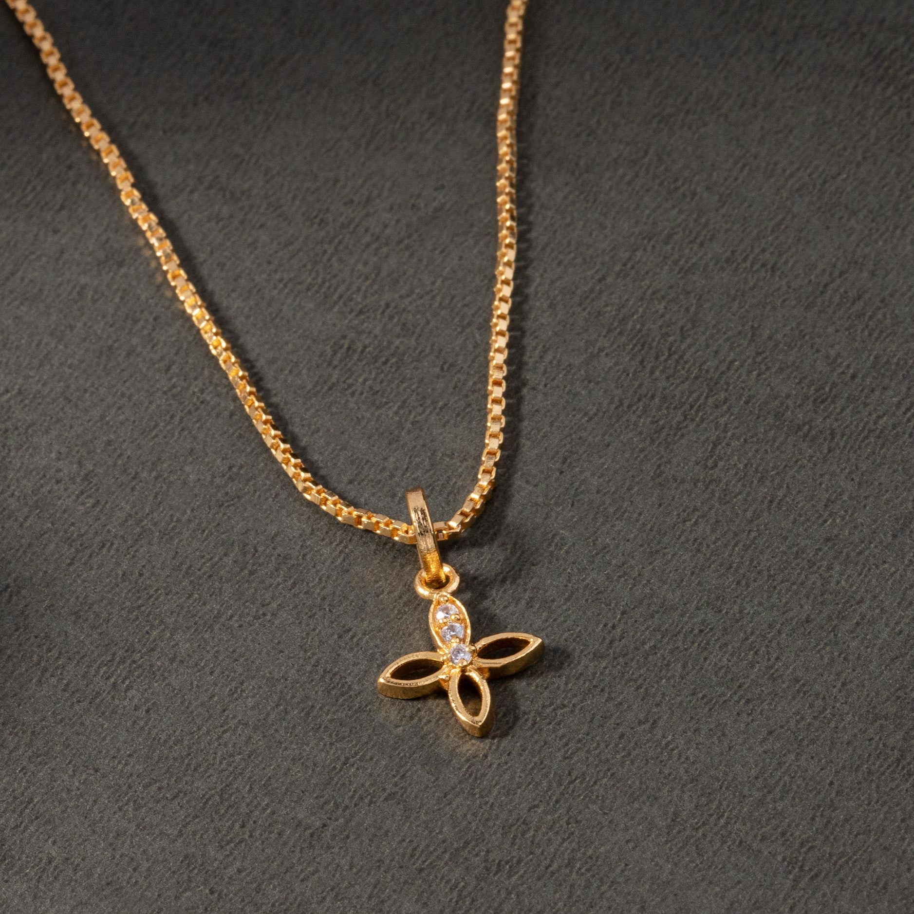 Petal Charm Necklace