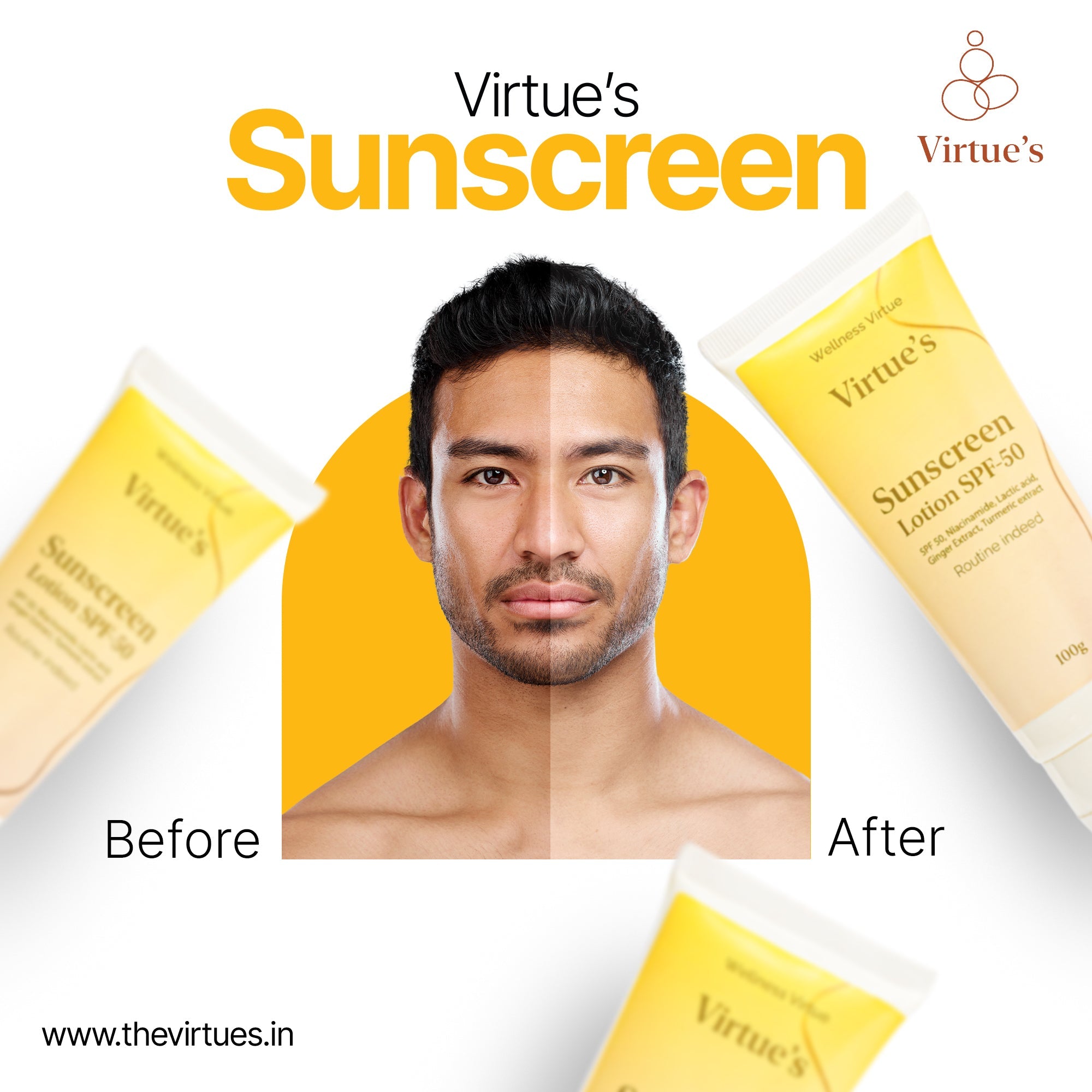 Virtue's Protection Sunscreen SPF 50 PA+++