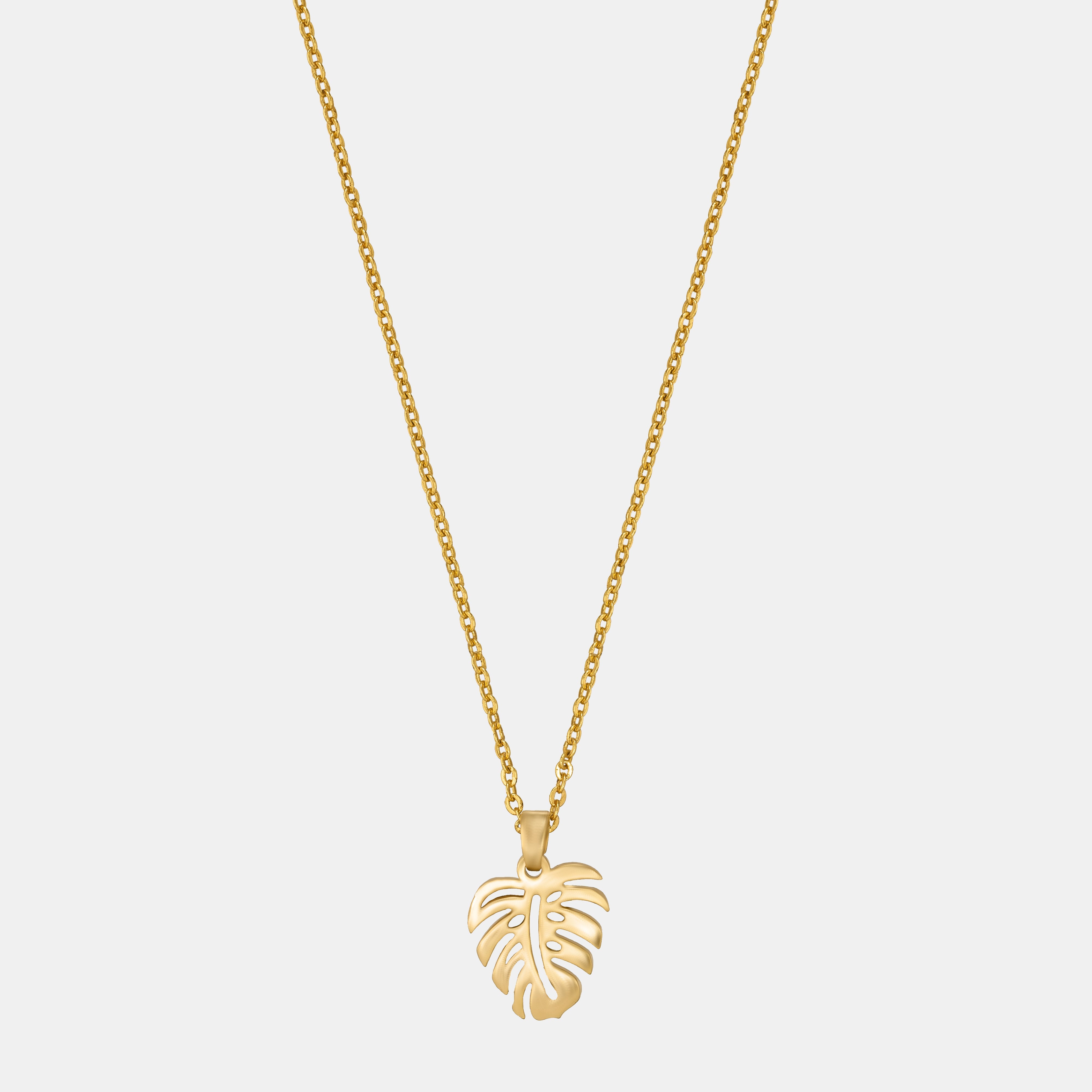 Monstera Leaf Pendant