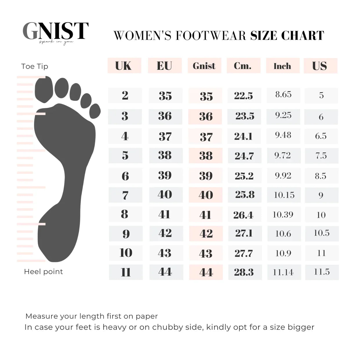 GNIST Square Embellished Peach Pointed Stilettos